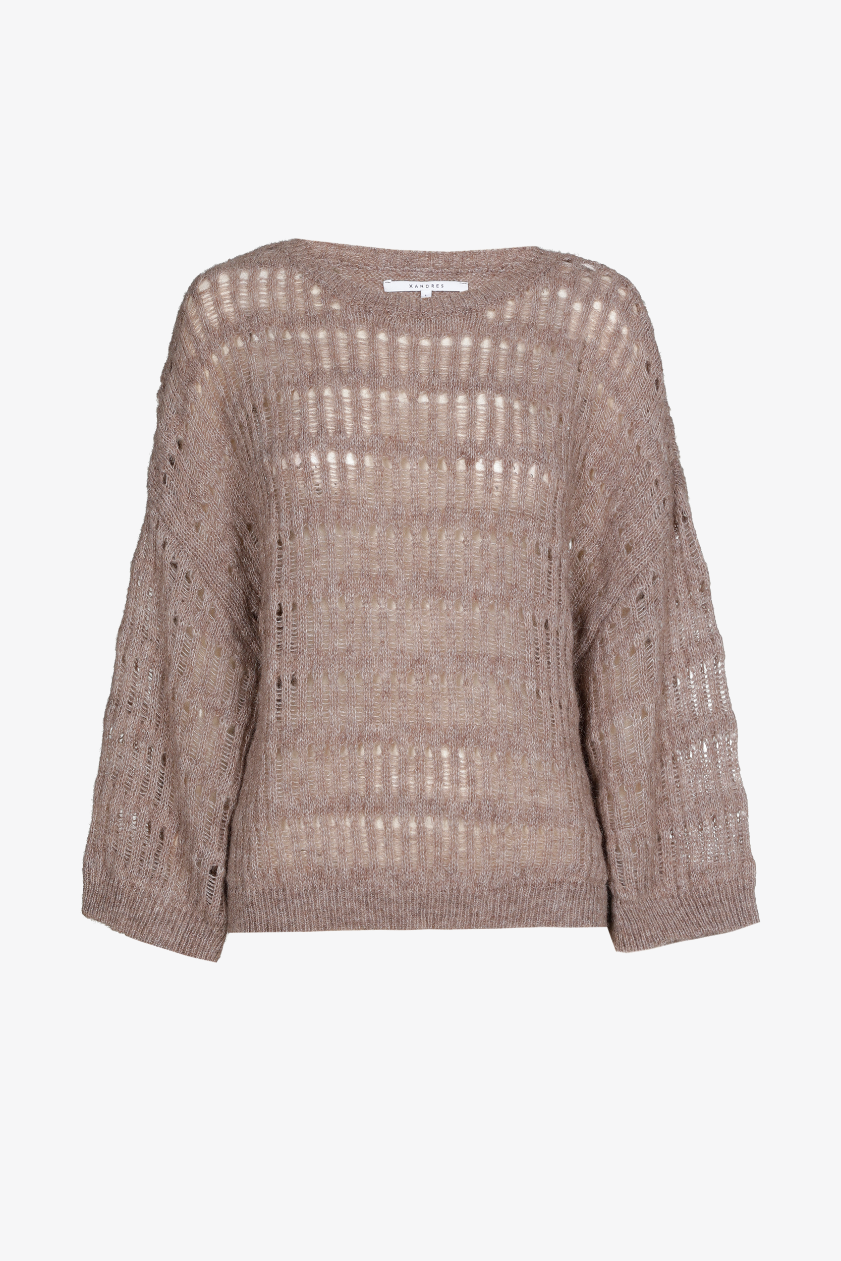 Kontrastierender Pullover