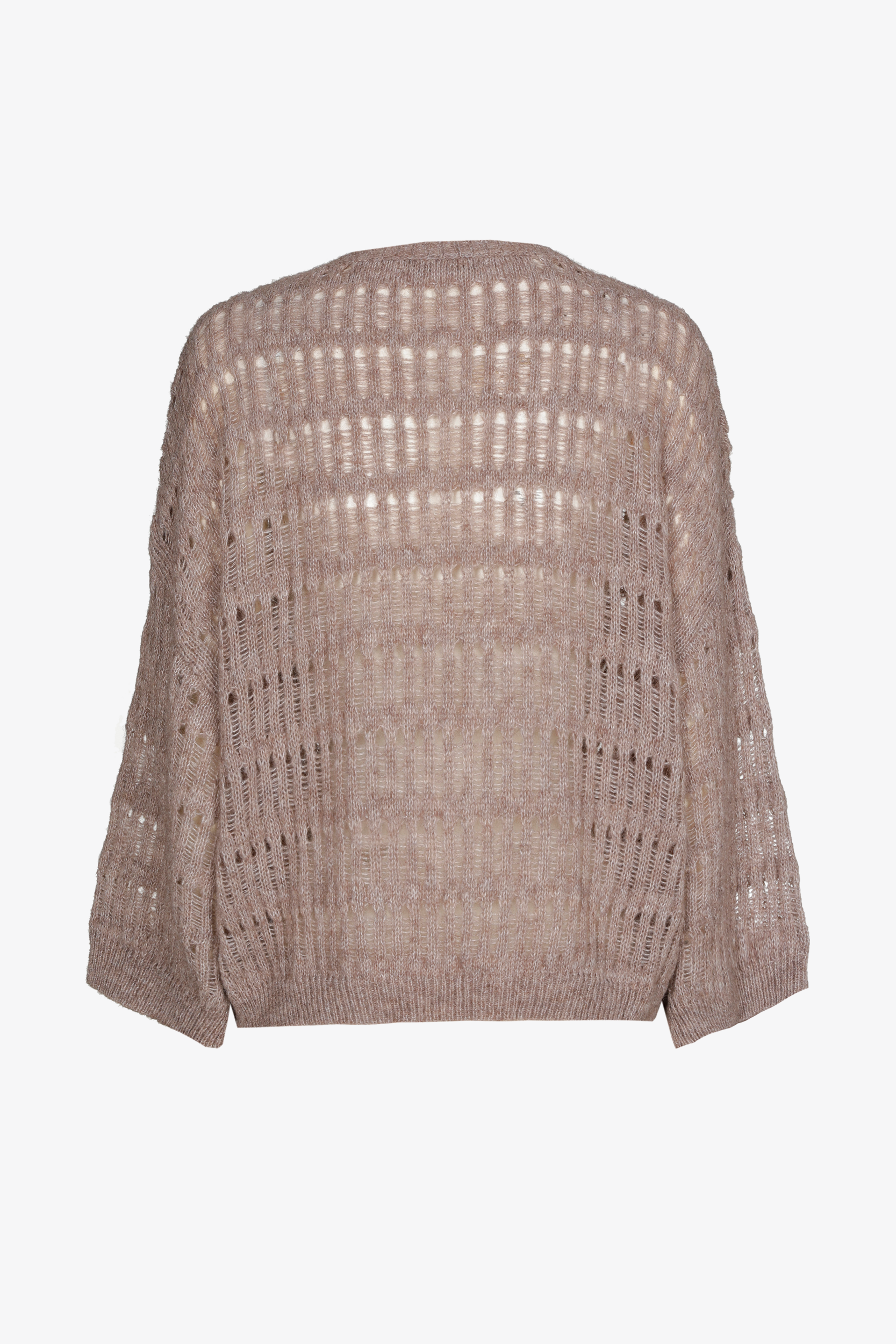 Kontrastierender Pullover