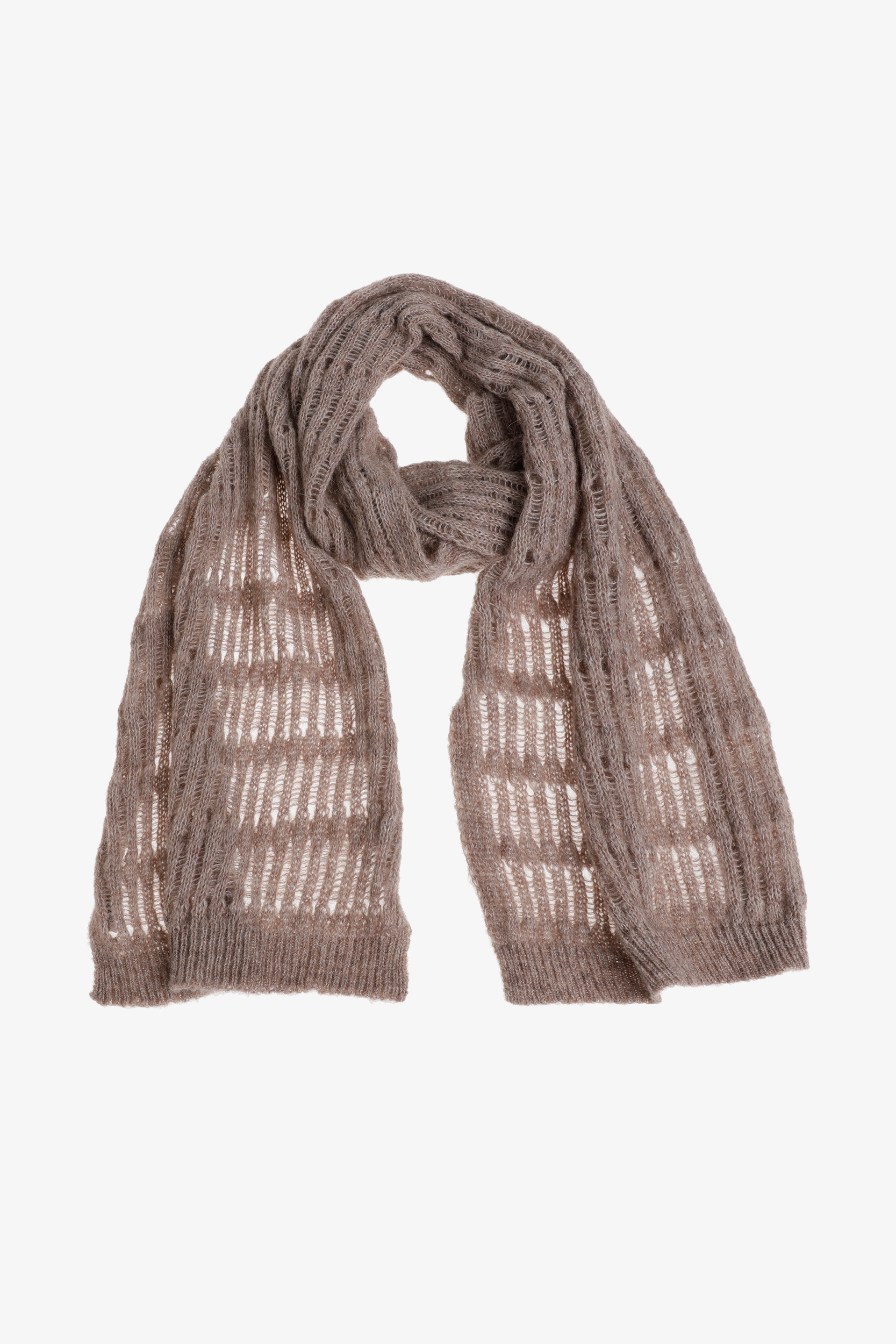 Light knitted scarf