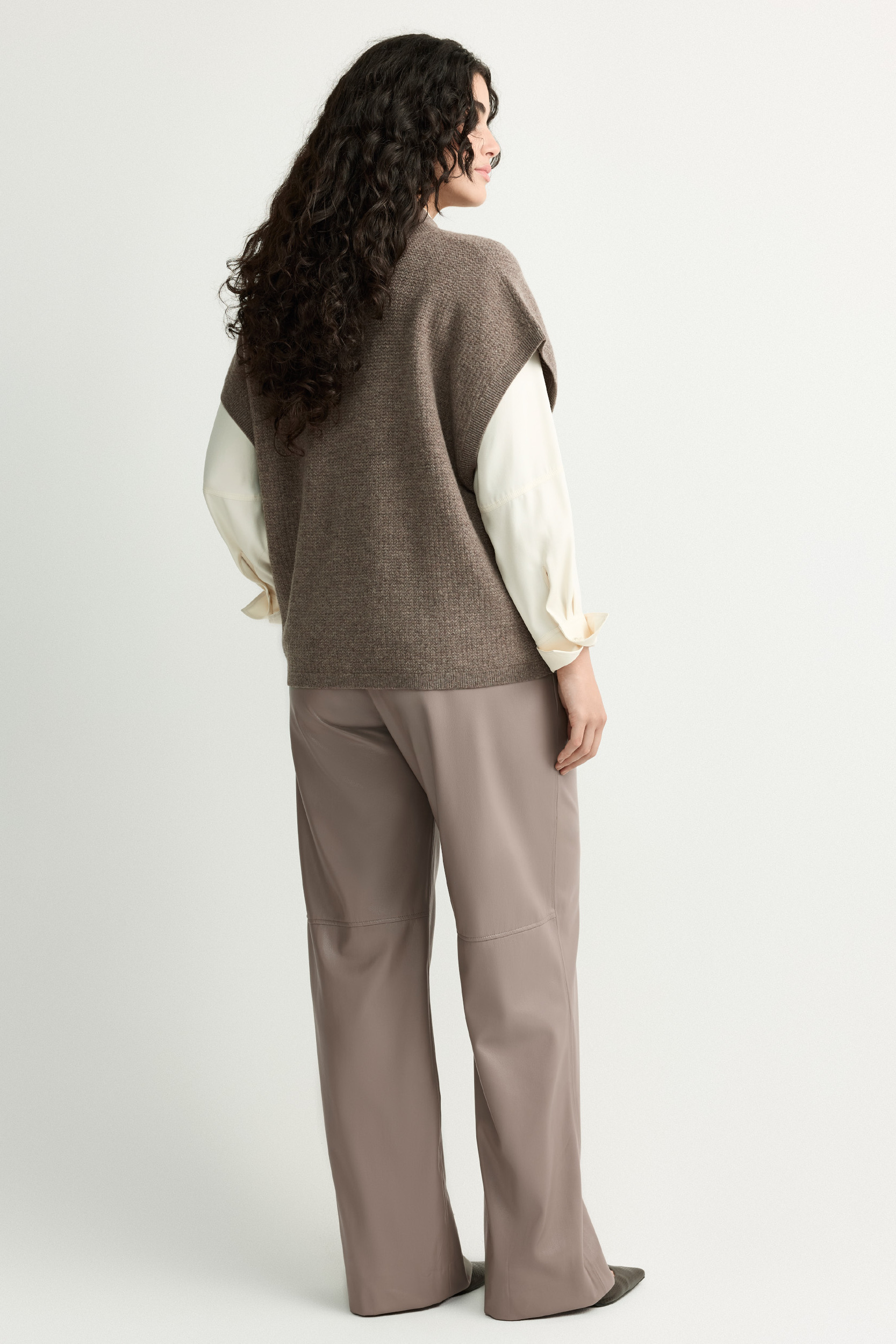 Gilet van merinowol
