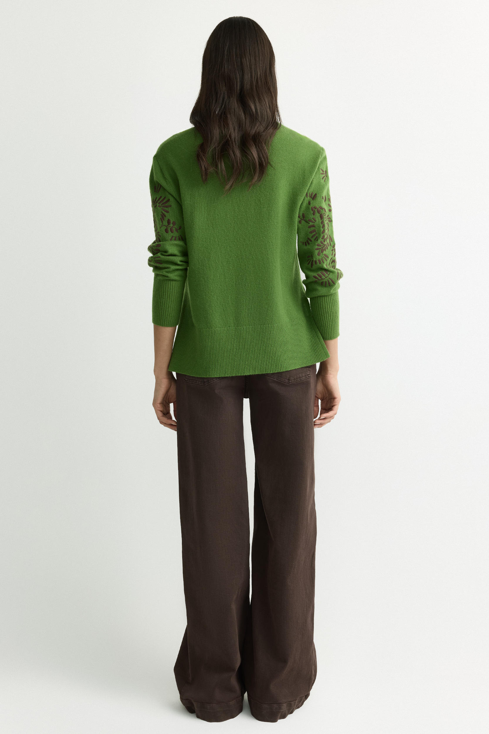 Jumper with embroidery