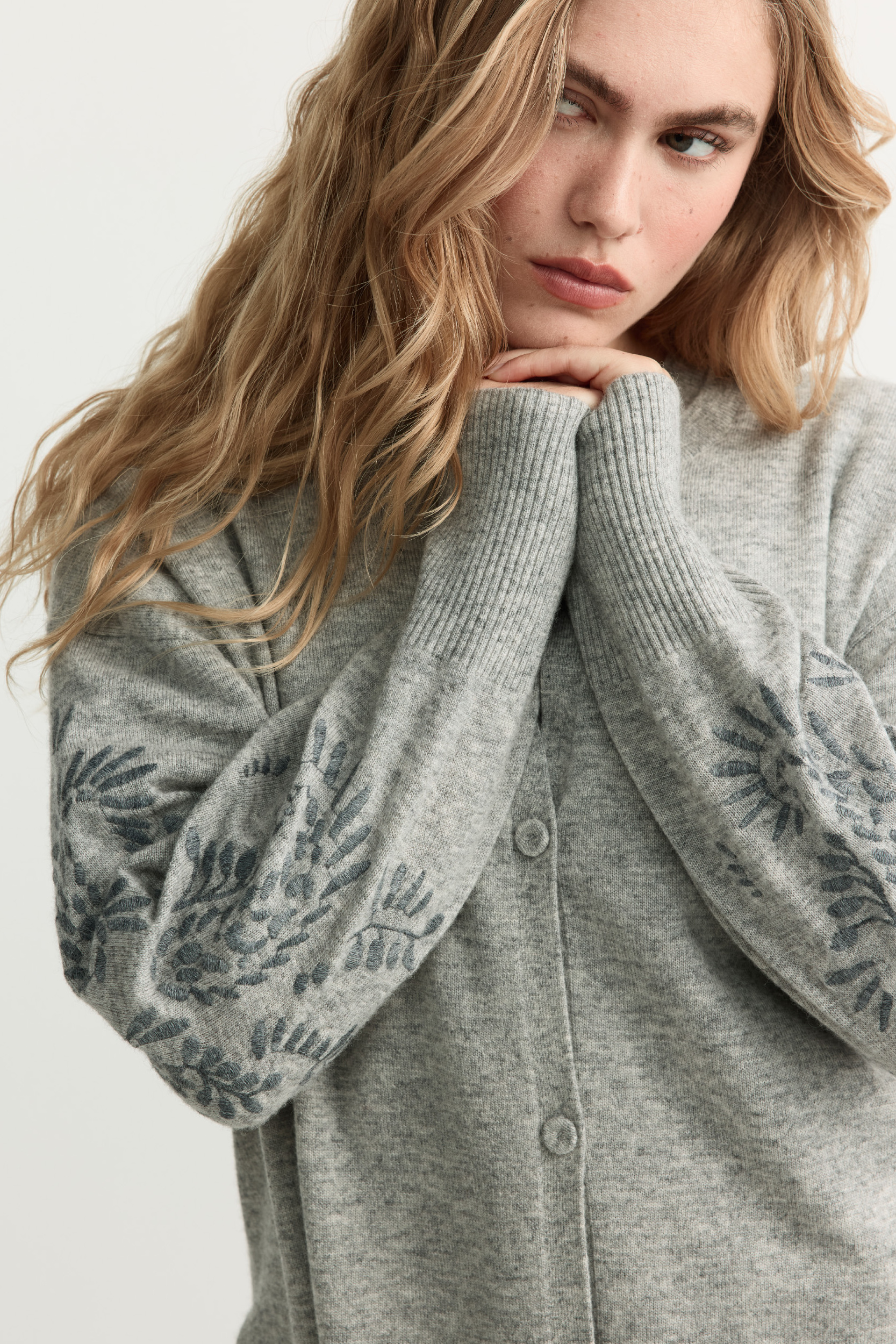 Cashmere blend cardigan