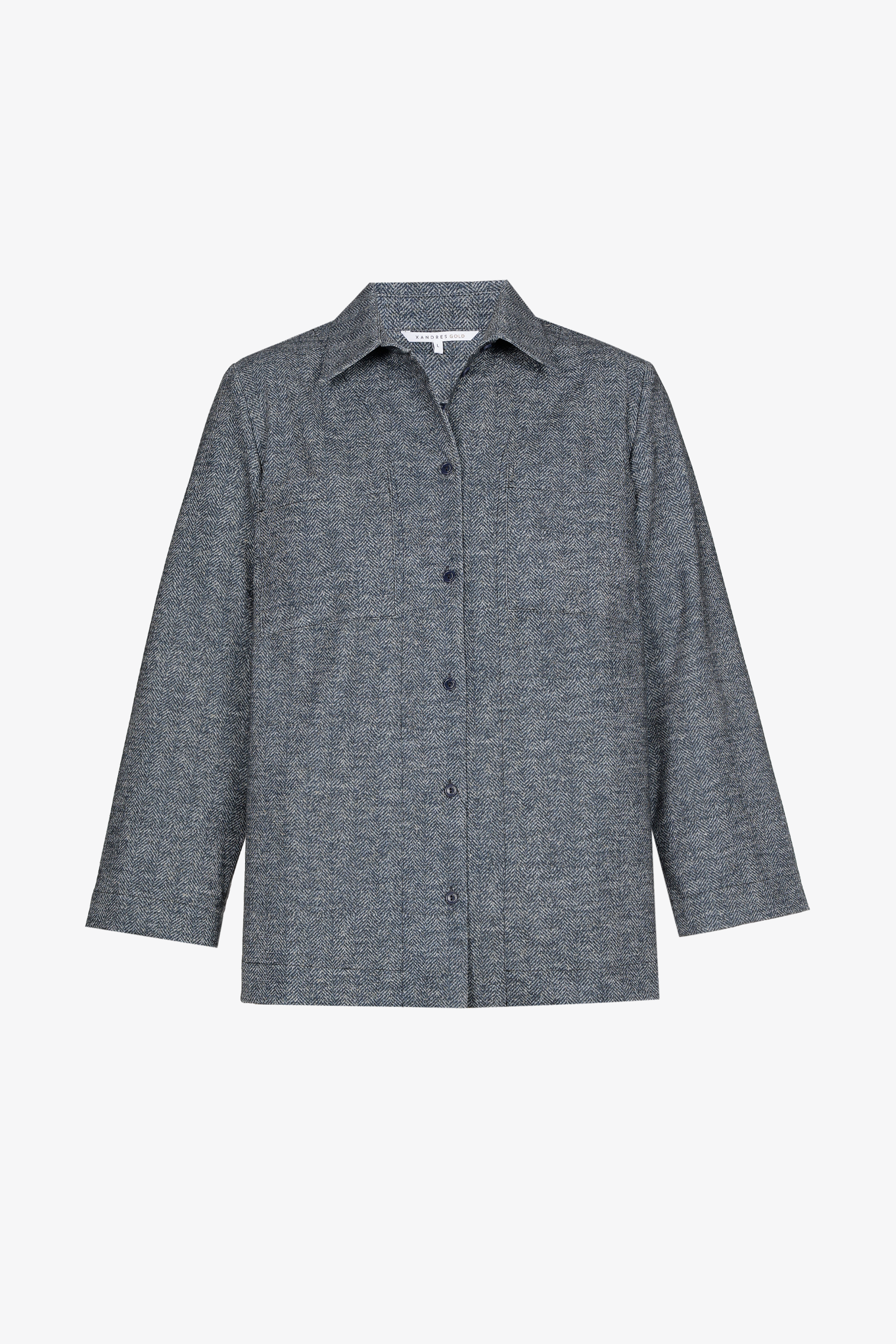 Hemd met lurex