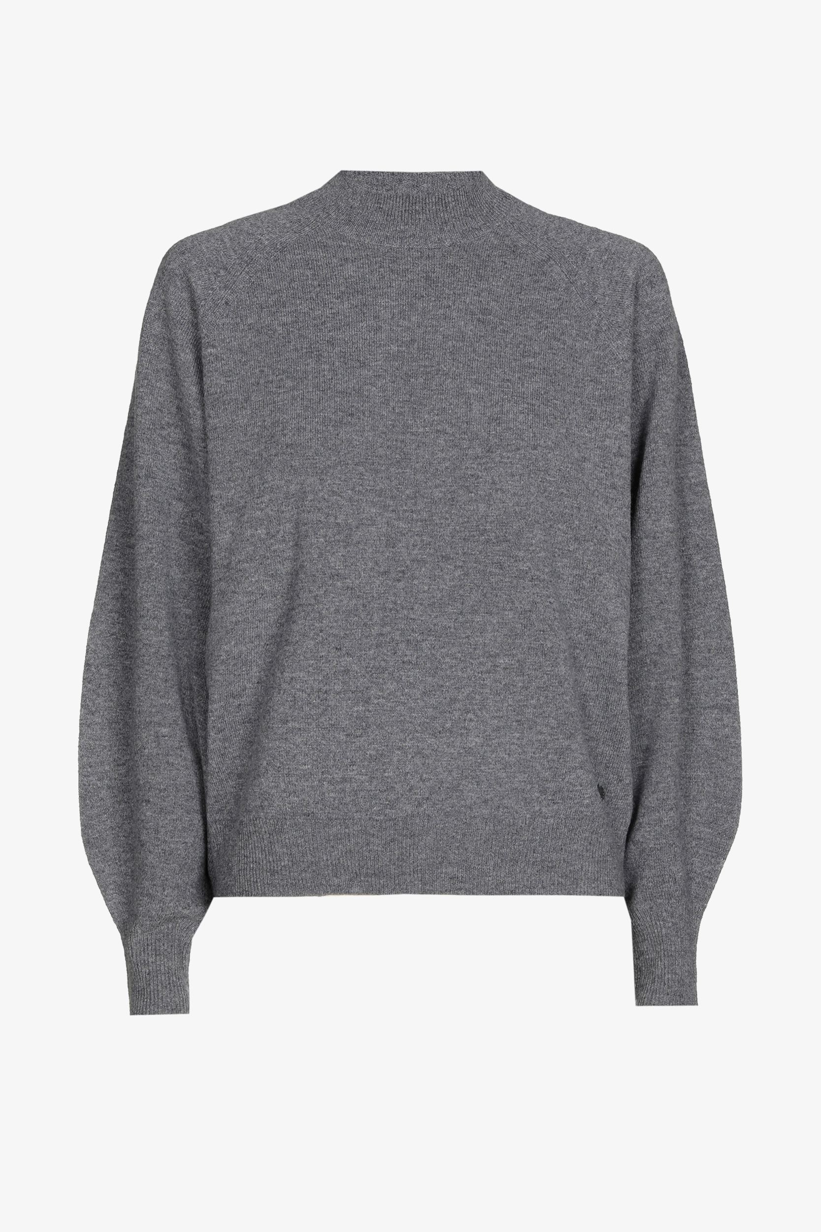 Wollpullover mit Kragen