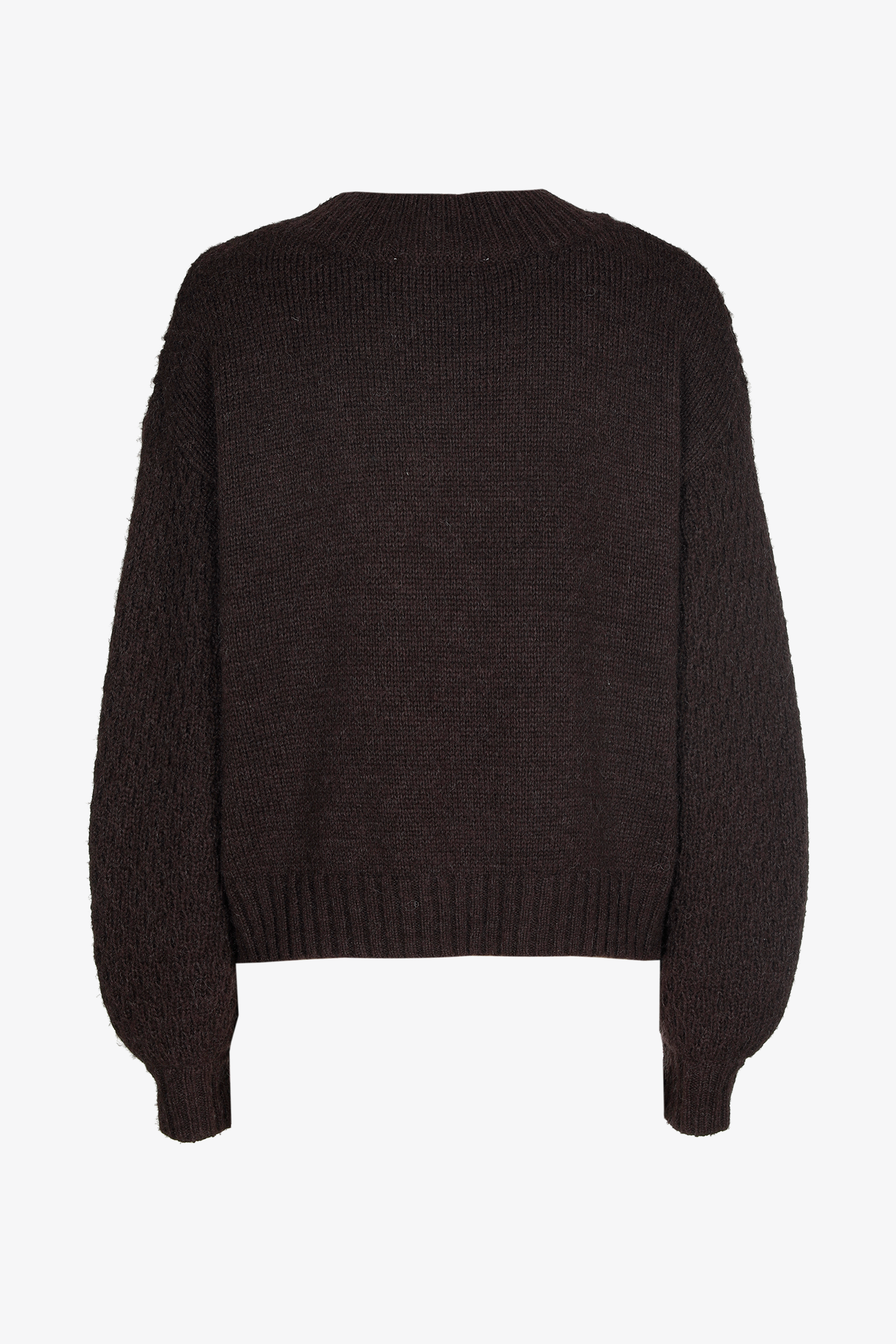 Kabeltrui met mohair