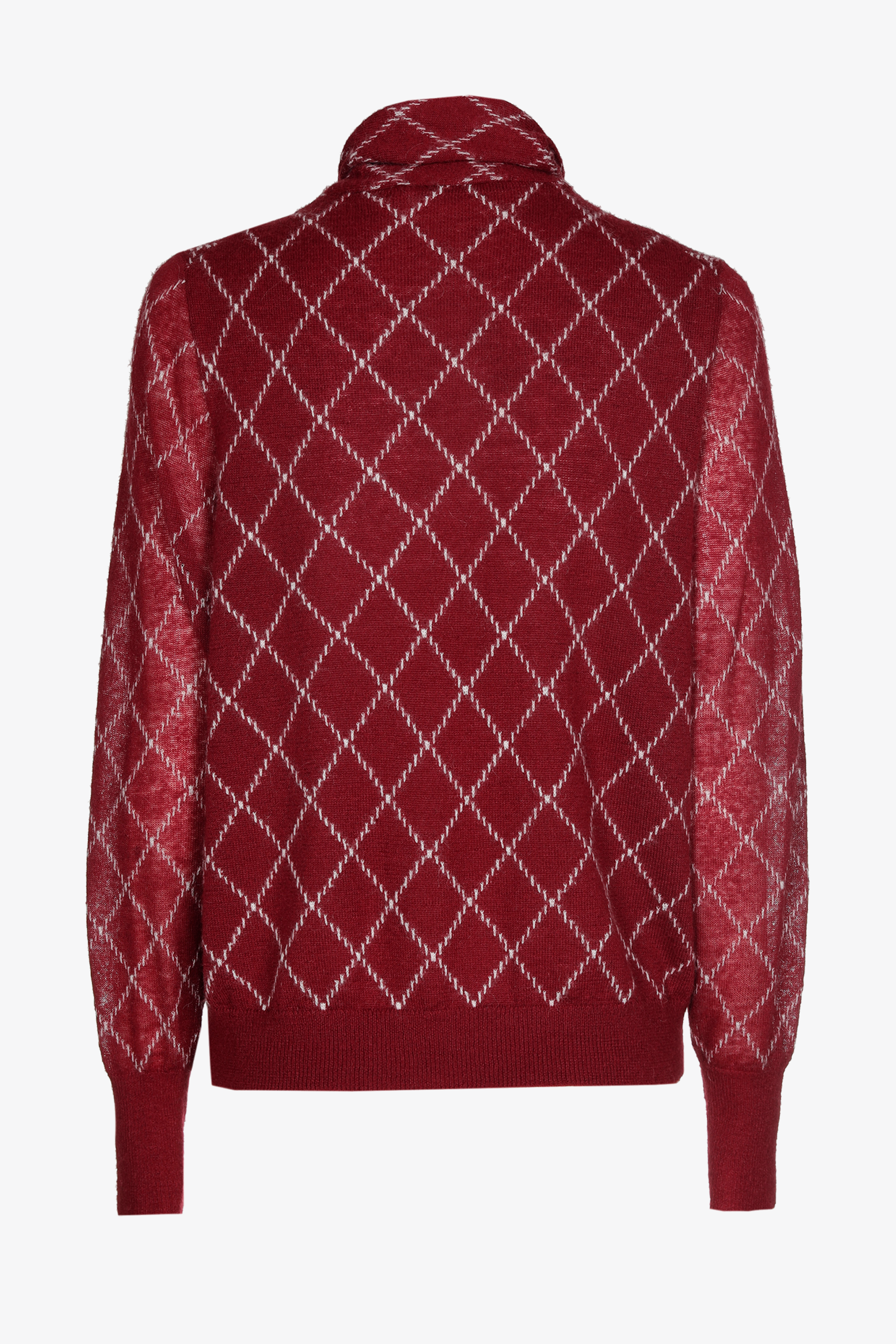 Weicher Pullover mit Schalkragen