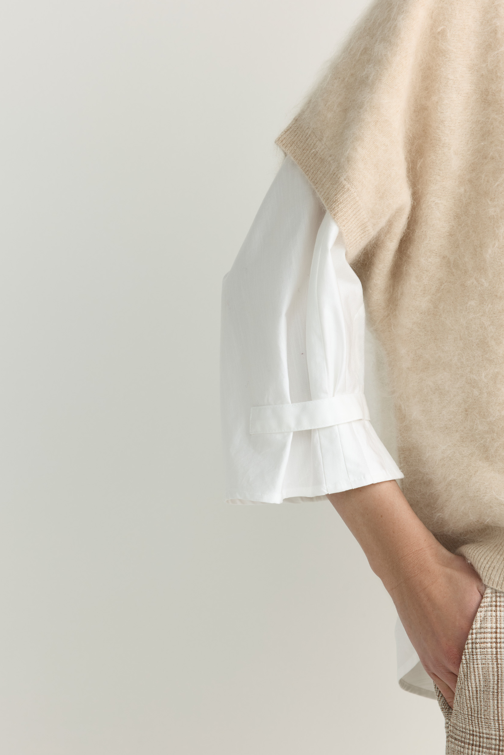 Gilet van cashmeremix