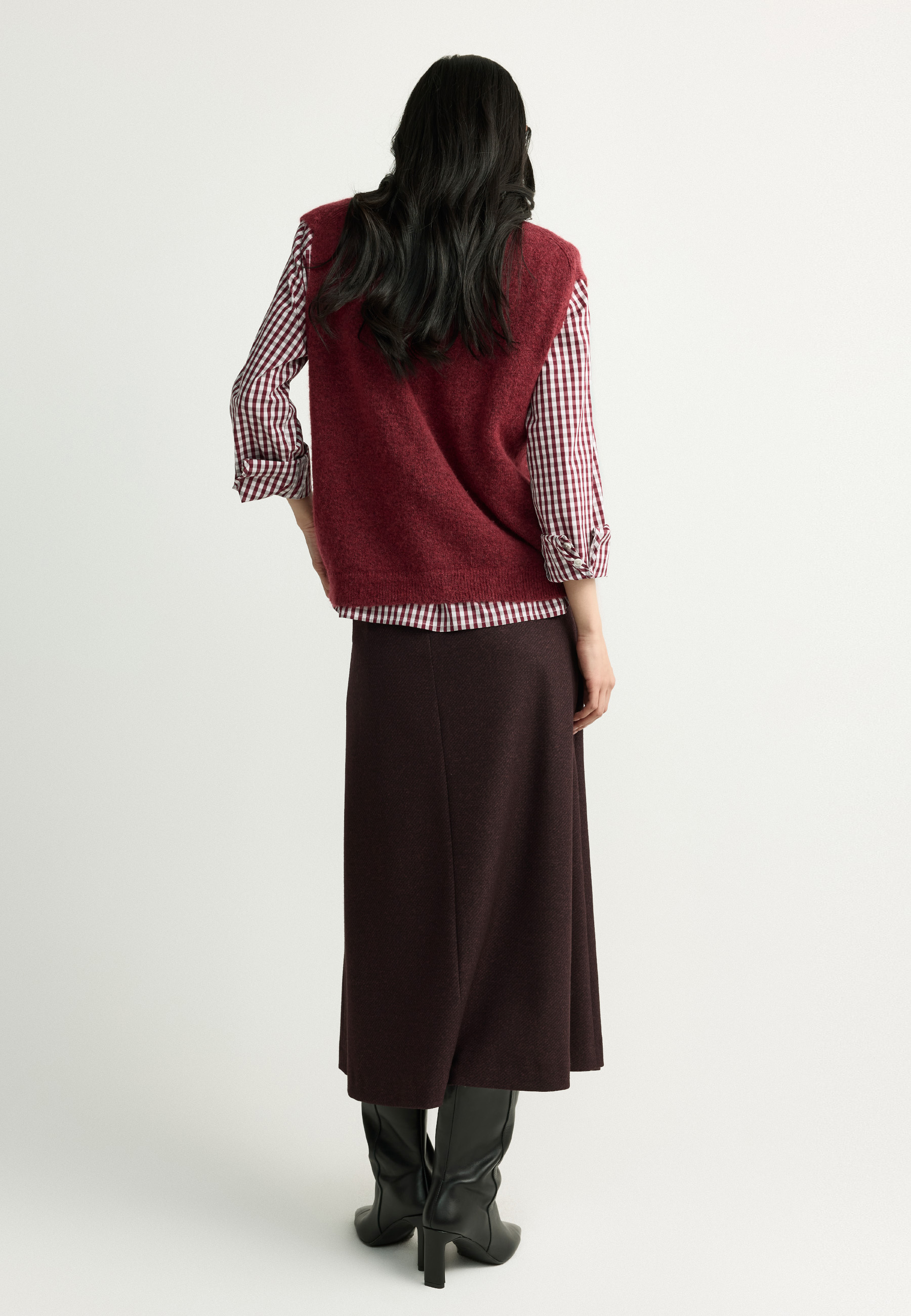 Gilet van alpacamix