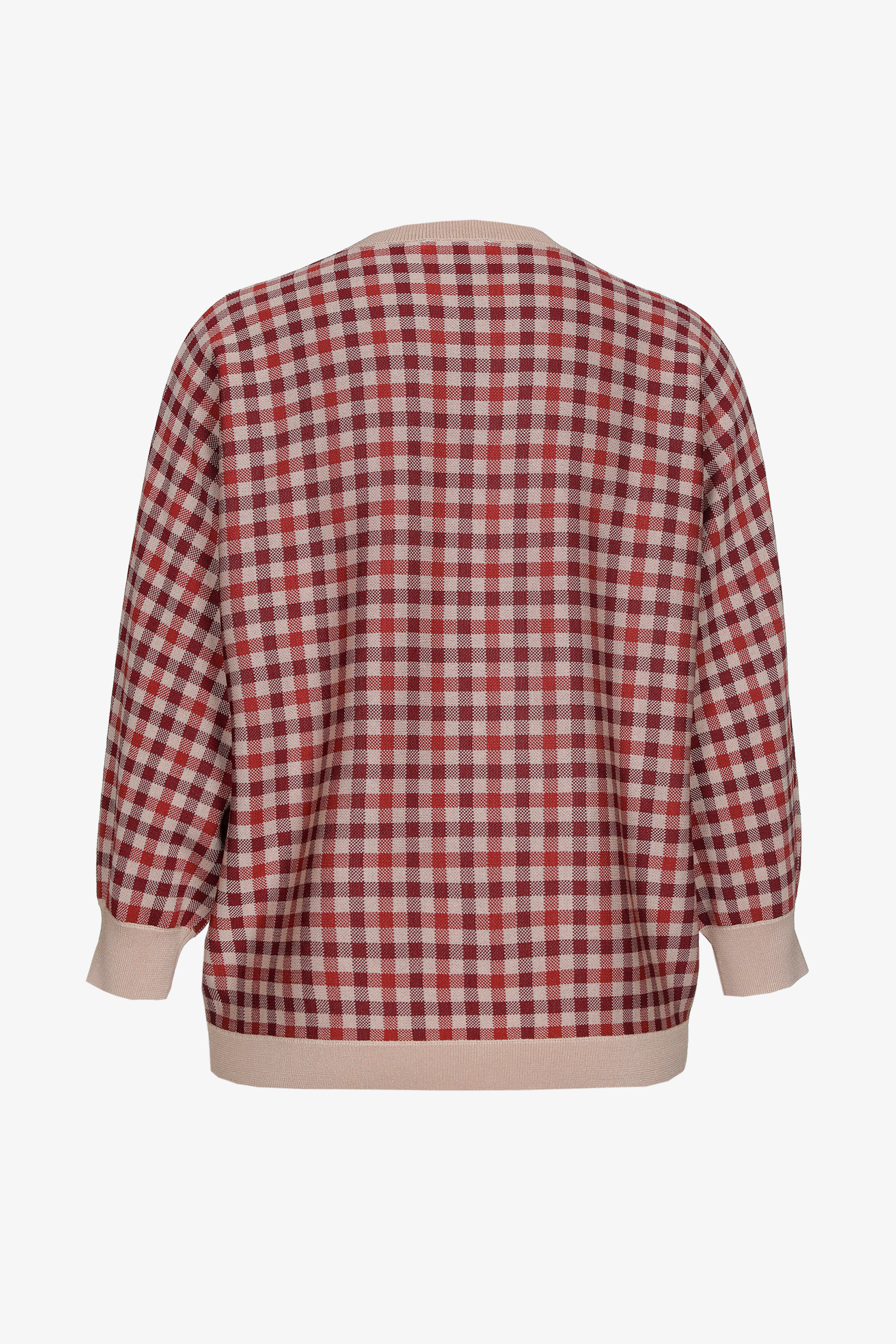 Pull à motif jacquard
