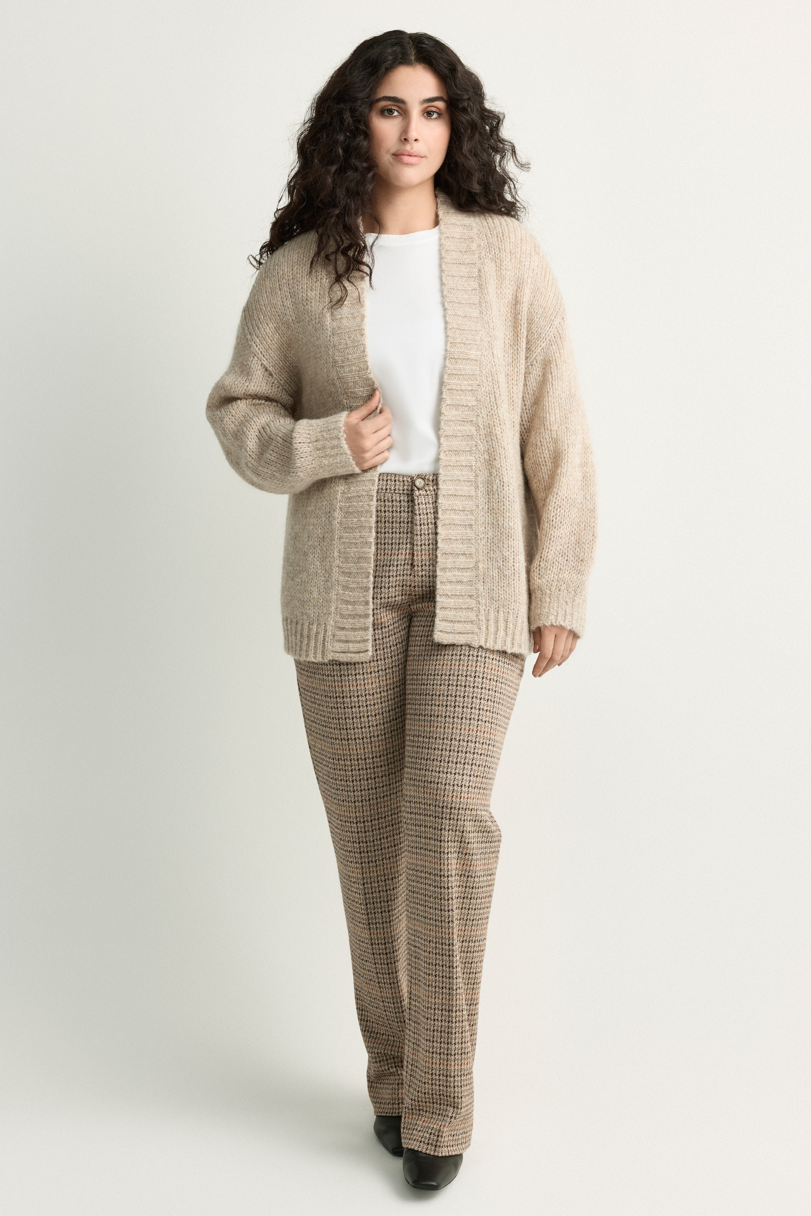 Strickjacke mit Mohair