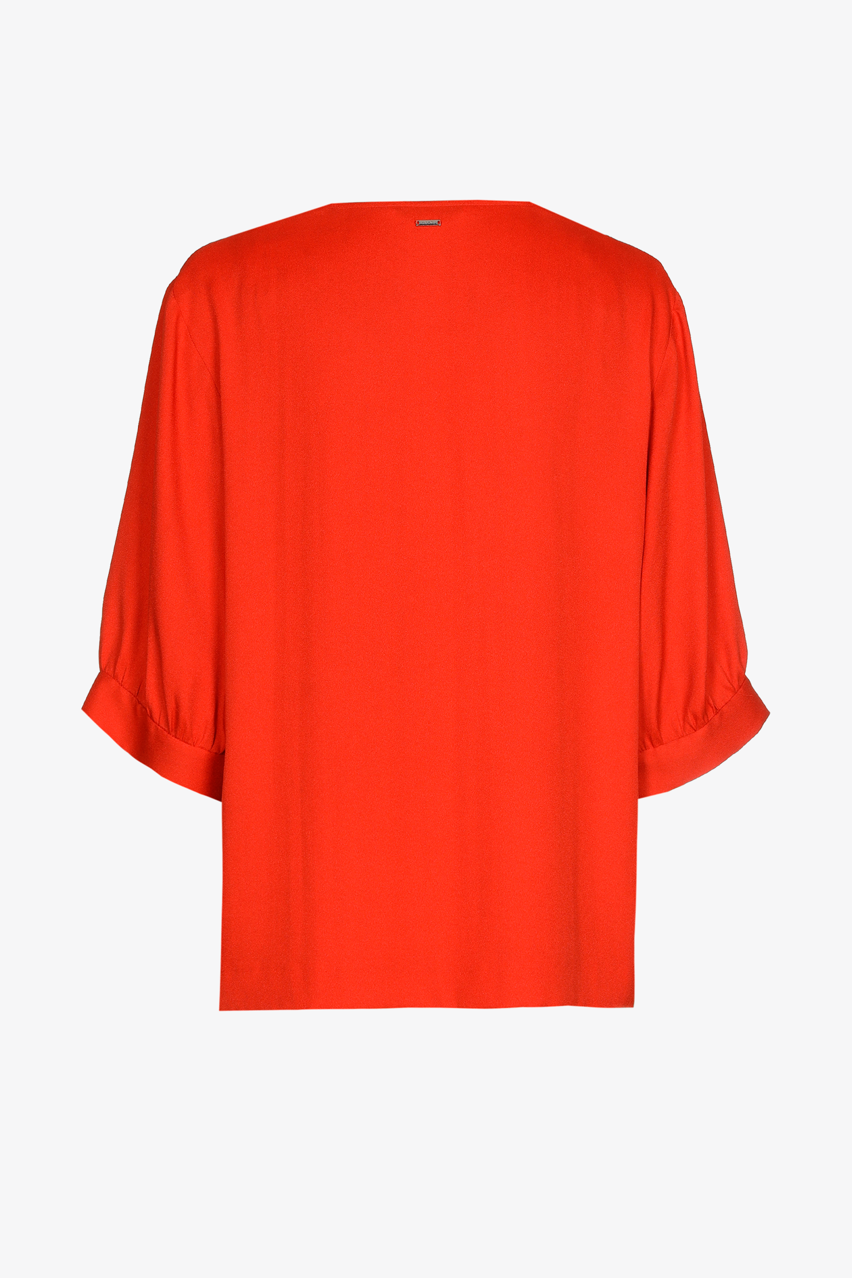 Blouse met V-hals en losse mouwen