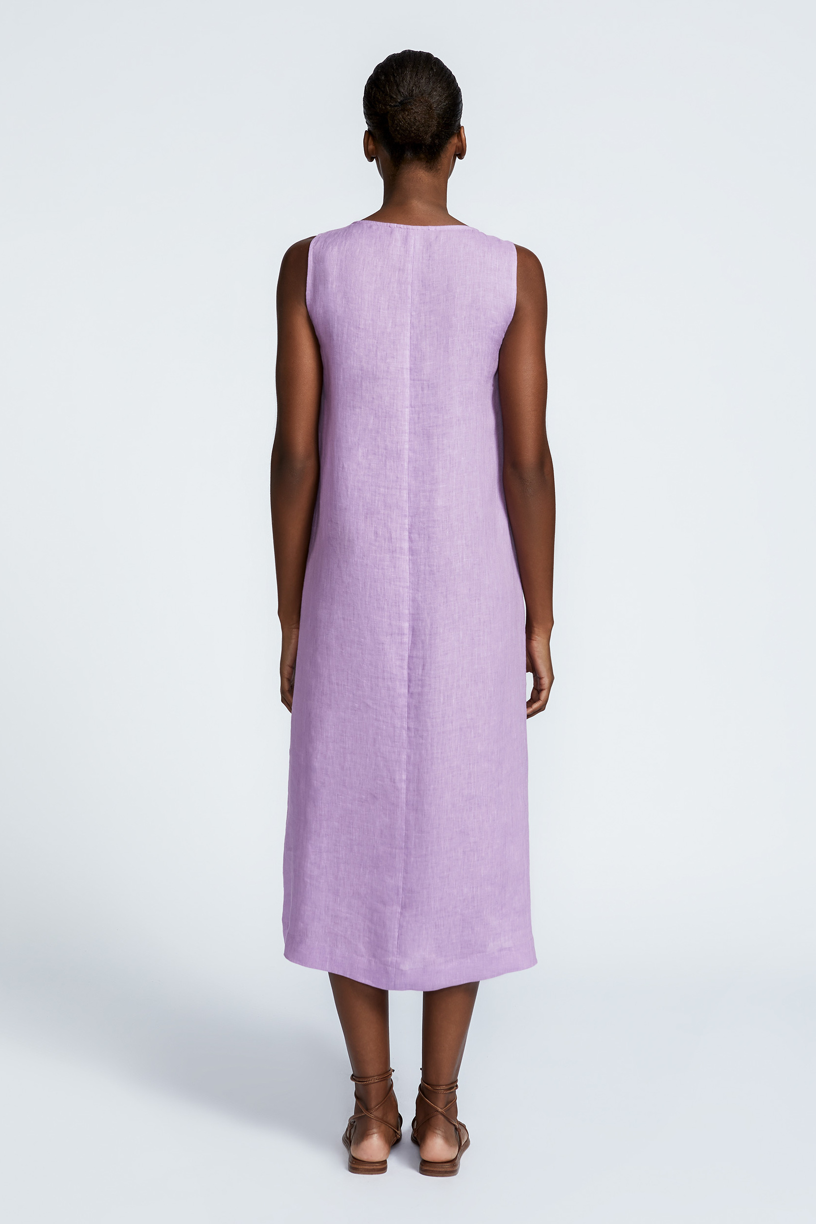 Maxi dress in linen