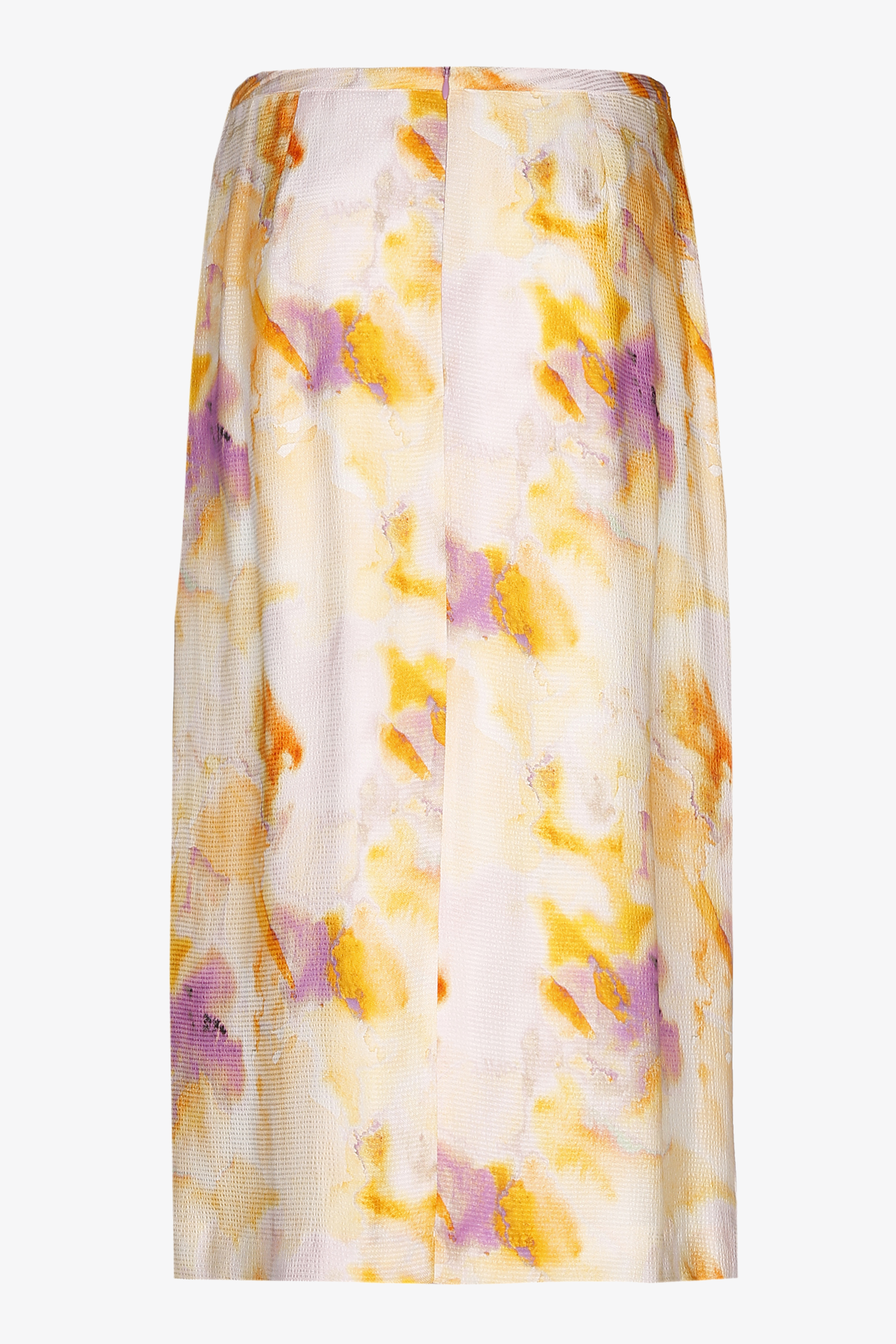 Skirt with tie dye print