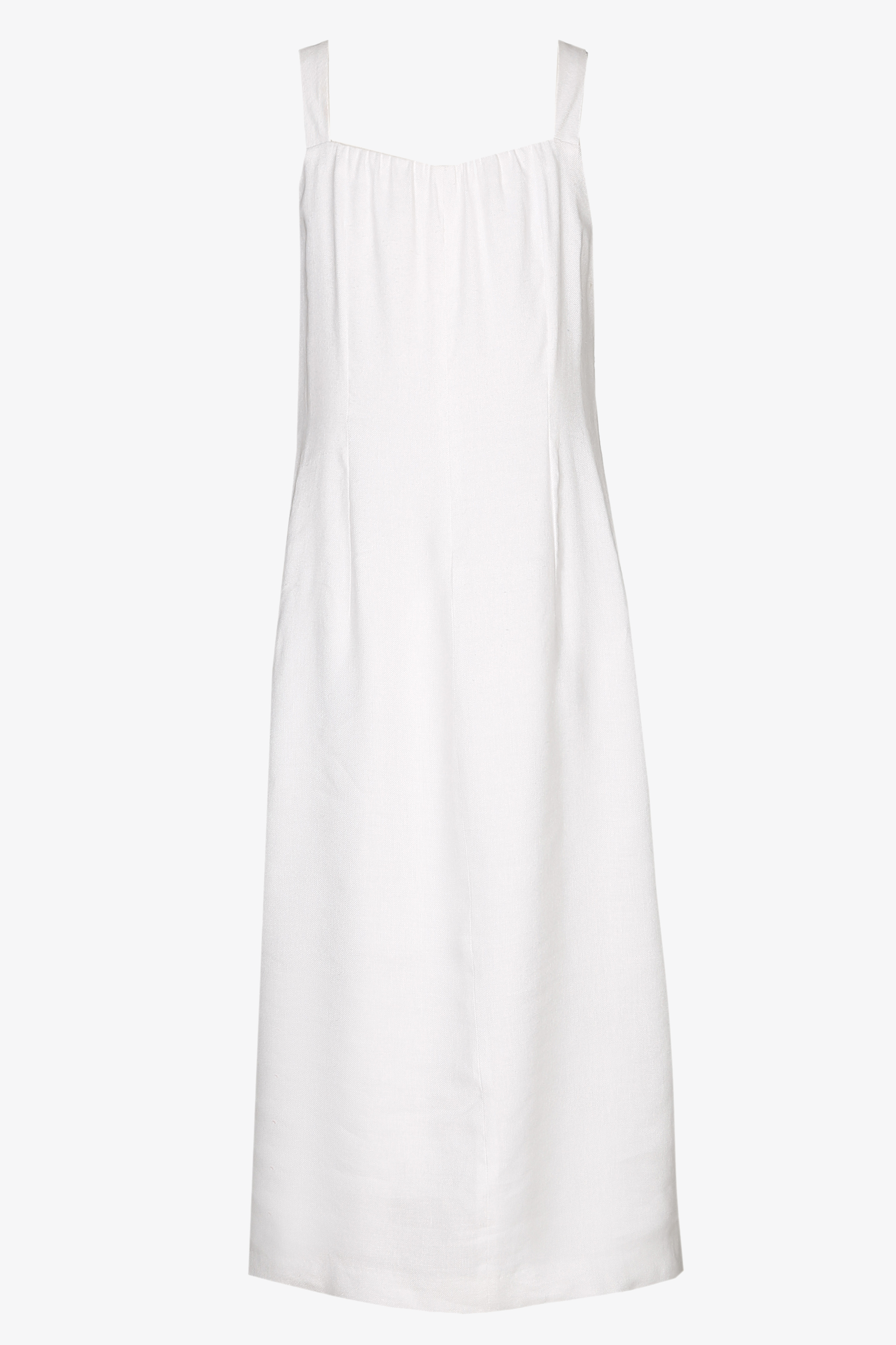 Sleeveless fitted dress