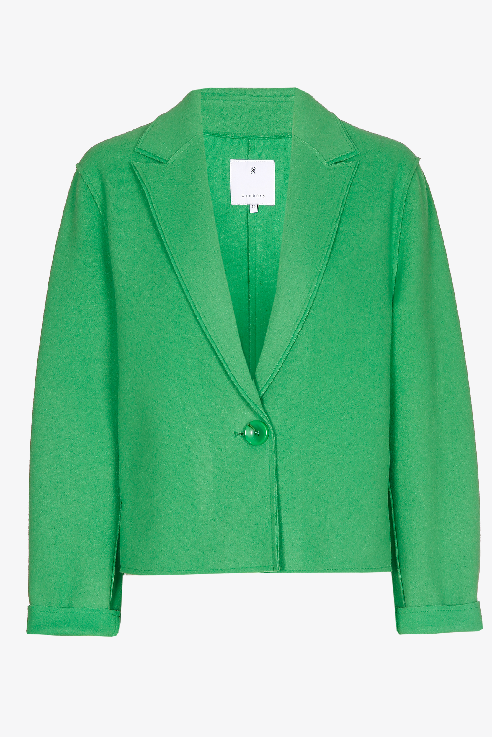 Veste courte avec poches plaquées