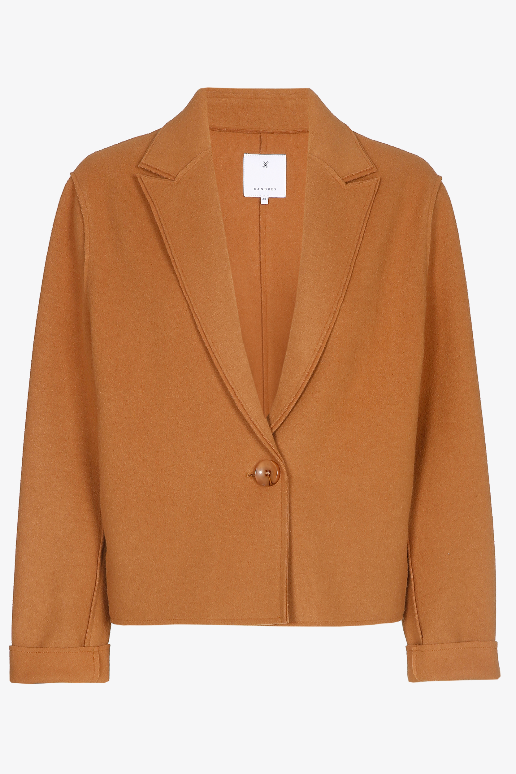Veste courte avec poches plaquées