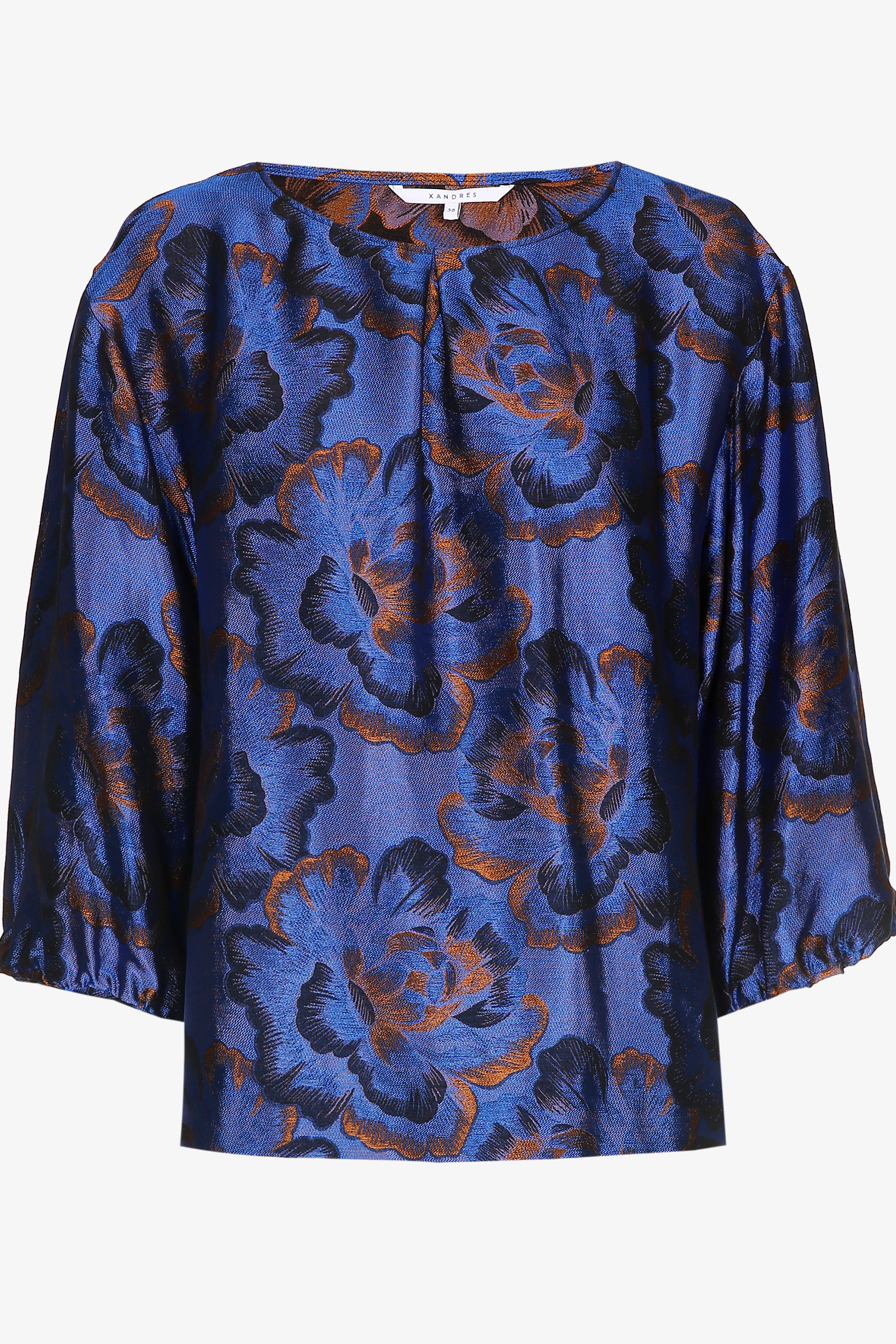 Blouse in jacquard