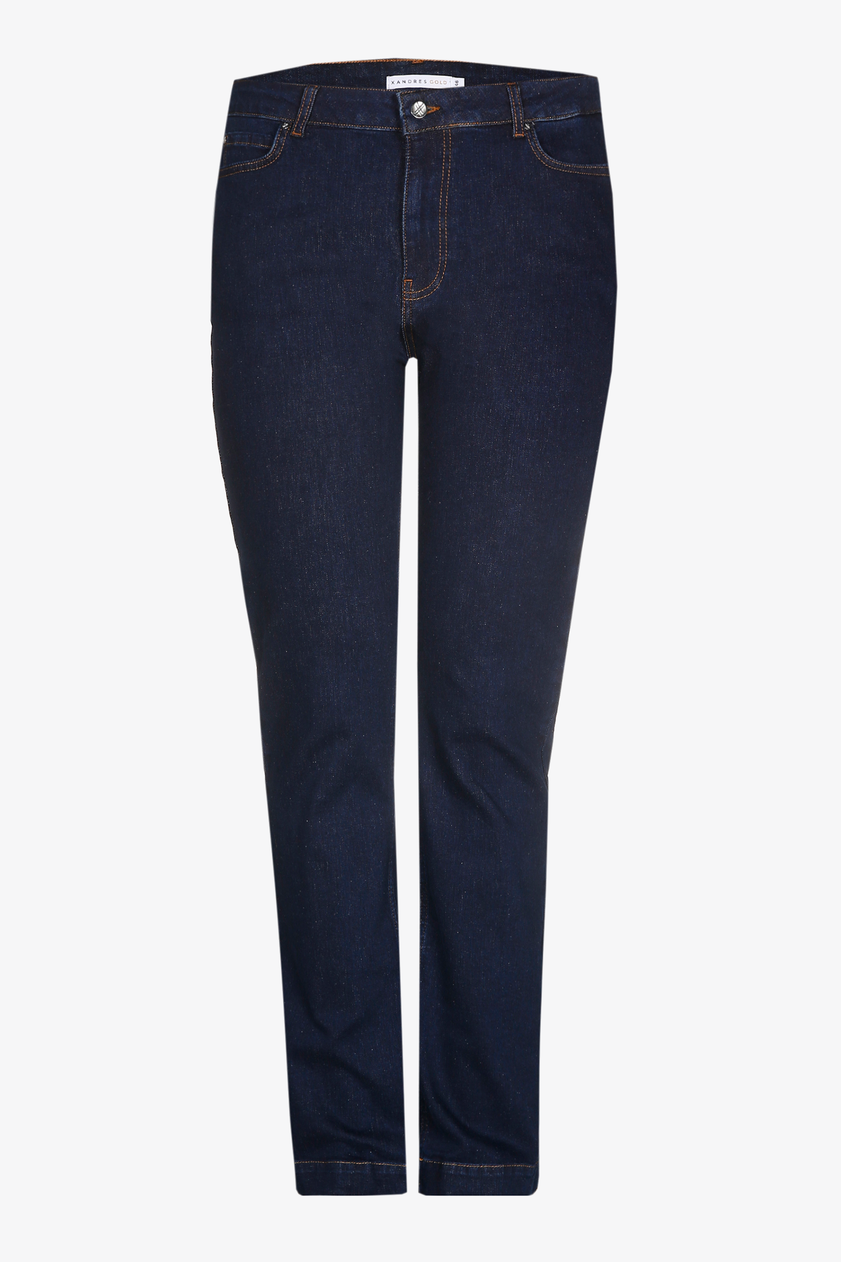 Straight-leg jeans