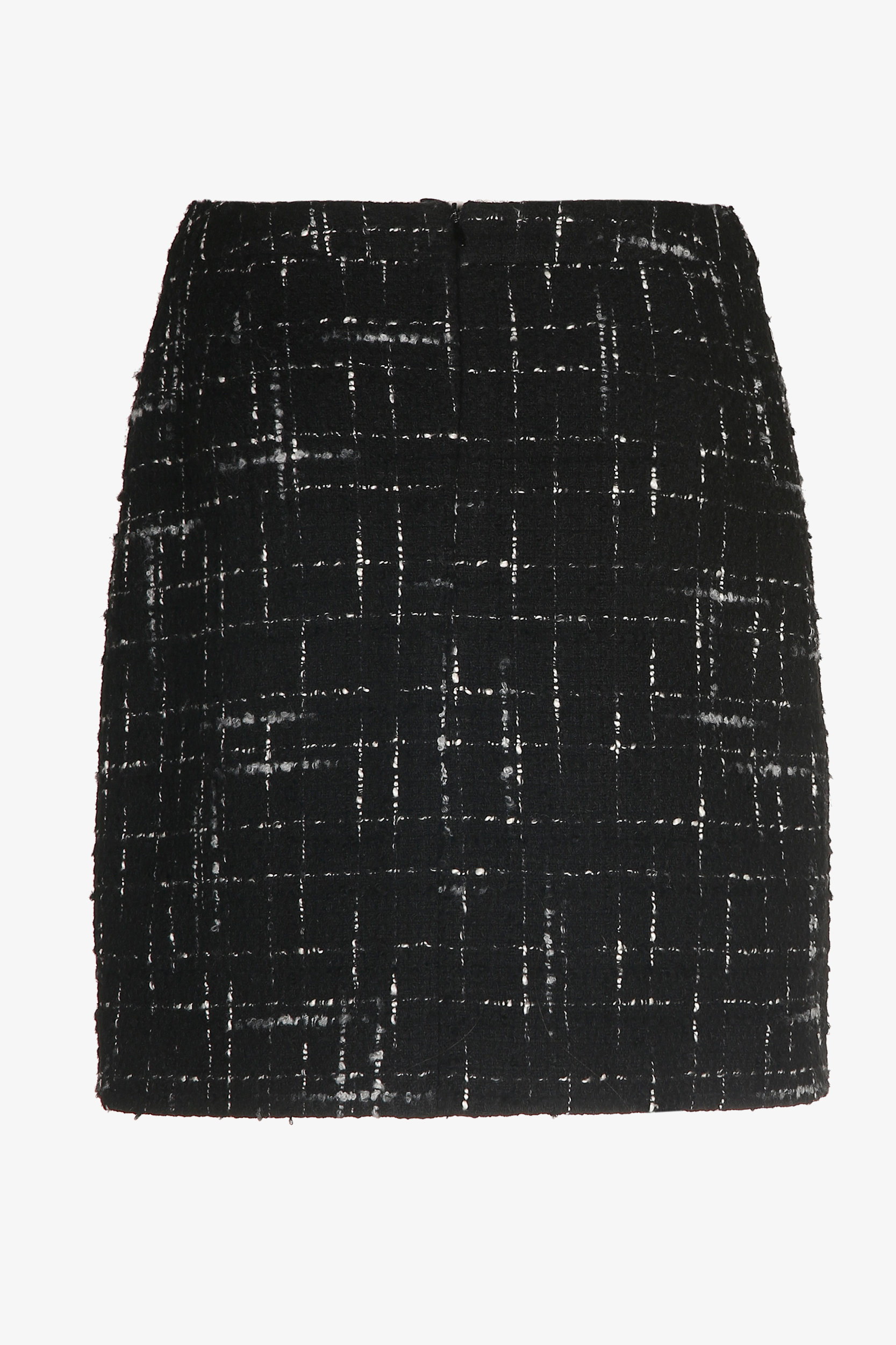 Minijupe en bouclé