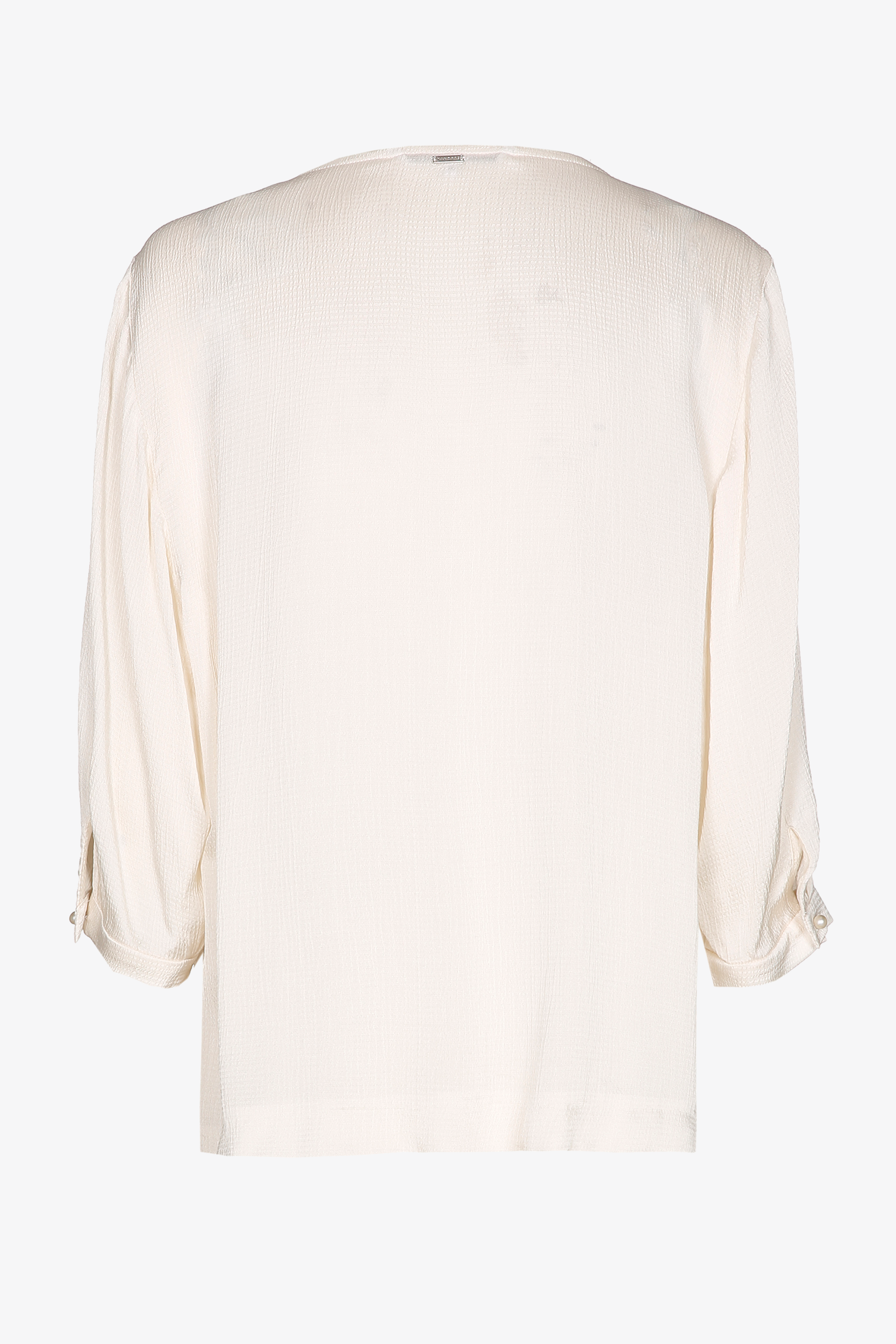 Blouse souple à manches bouffantes