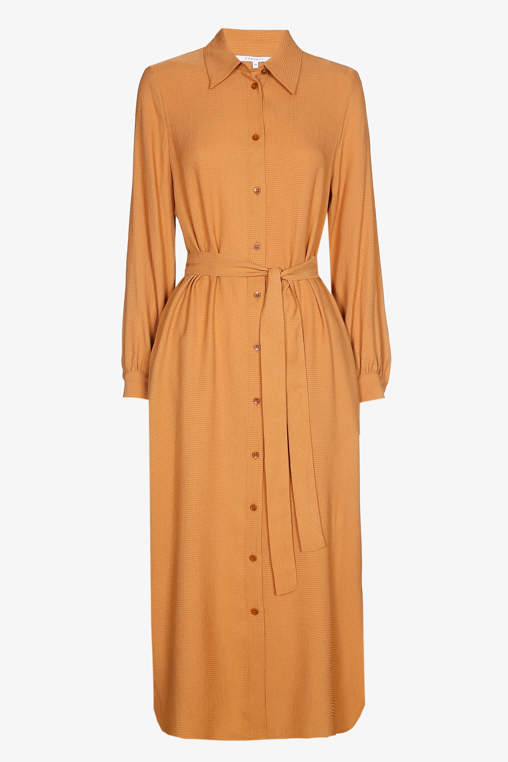 Langes Blusenkleid