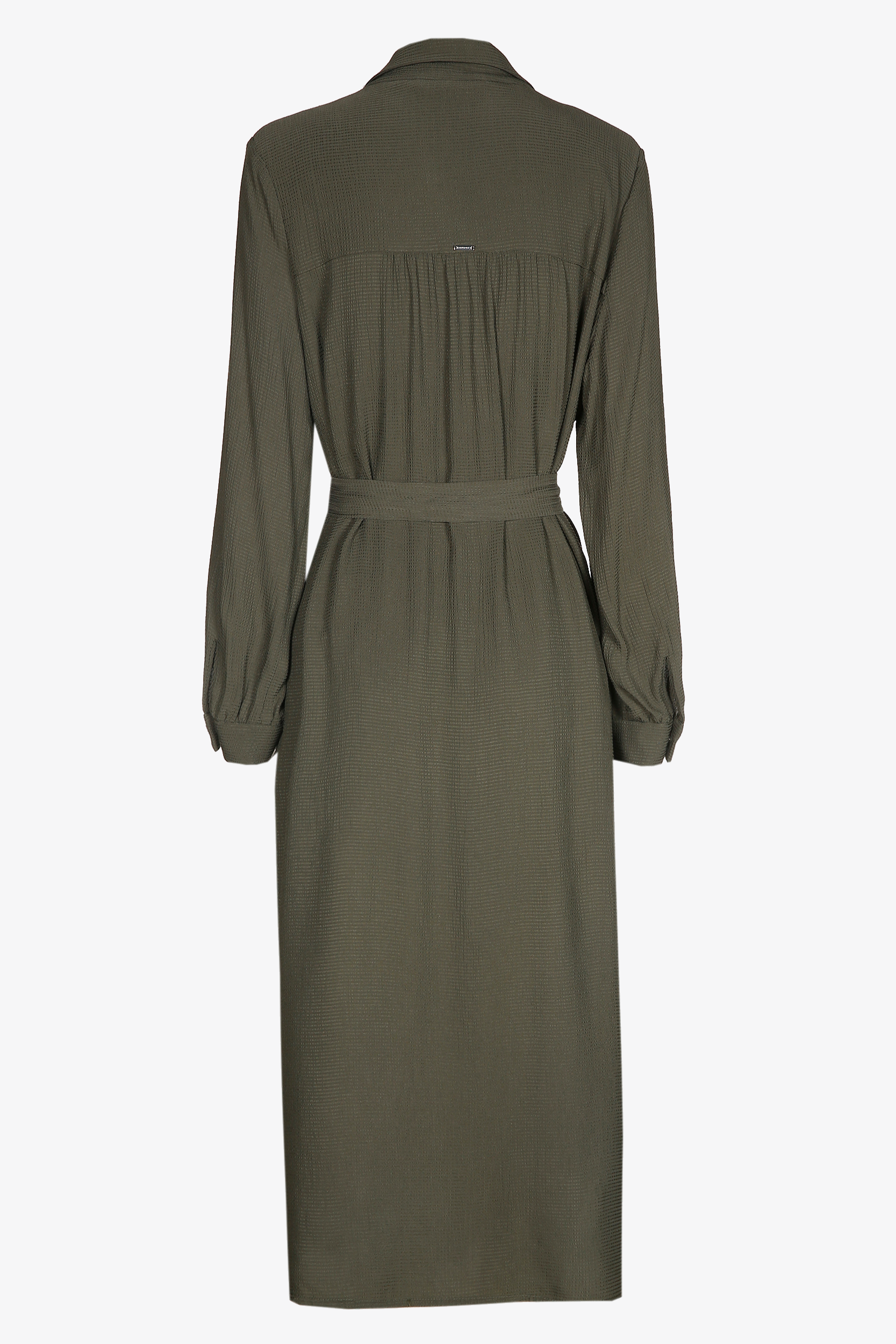 Robe-chemise longue