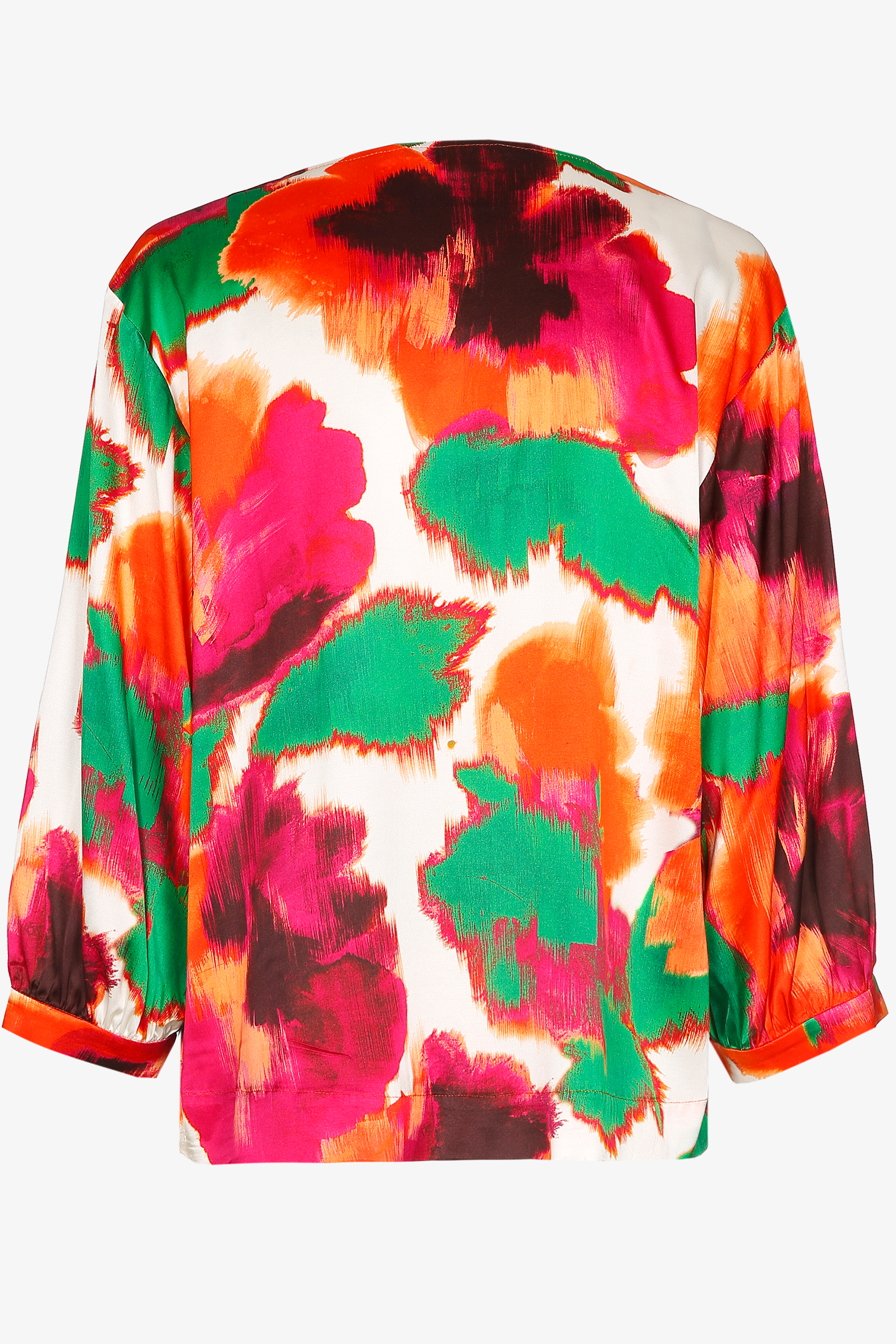 Blouse à motif floral