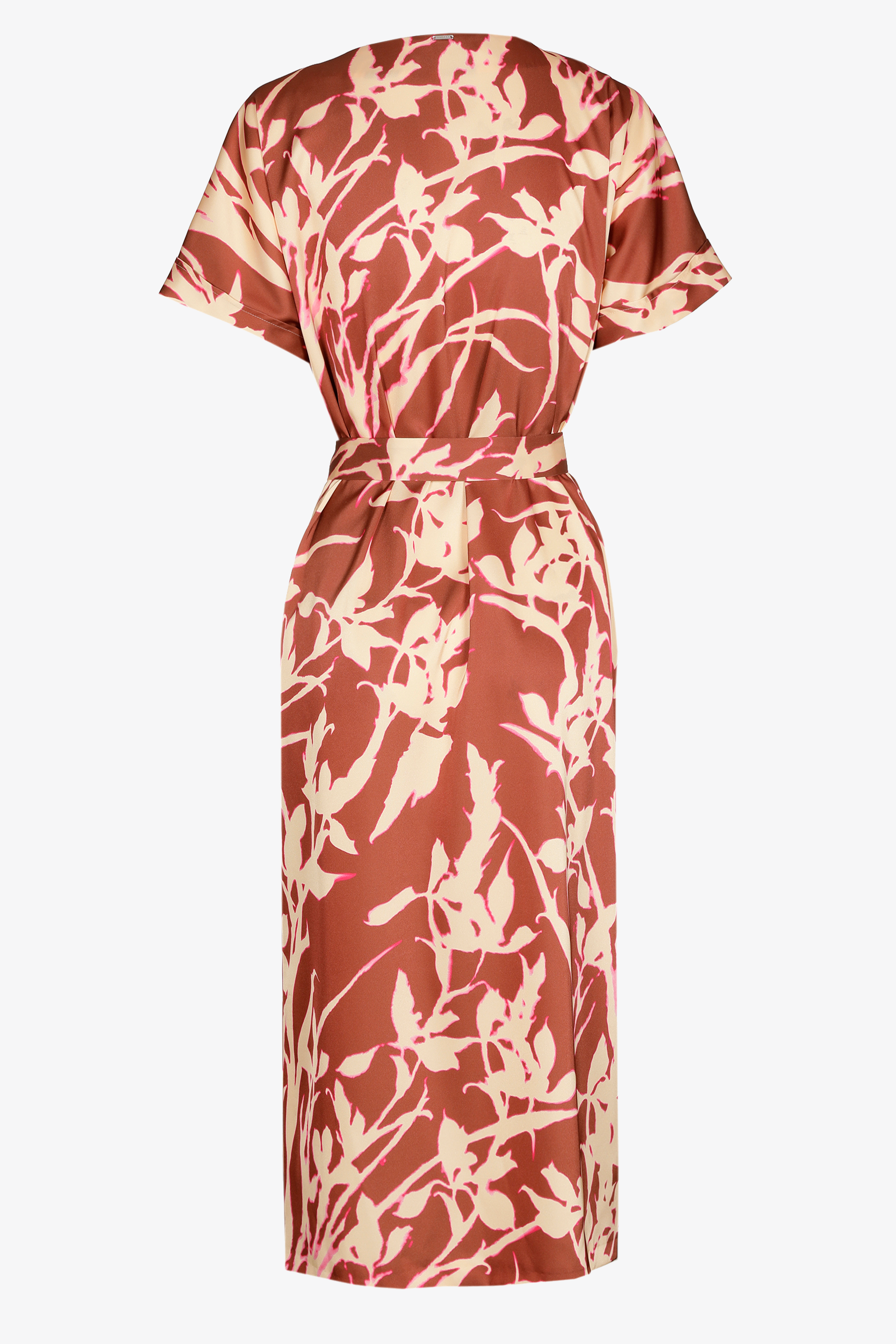 Dress with original floral print
