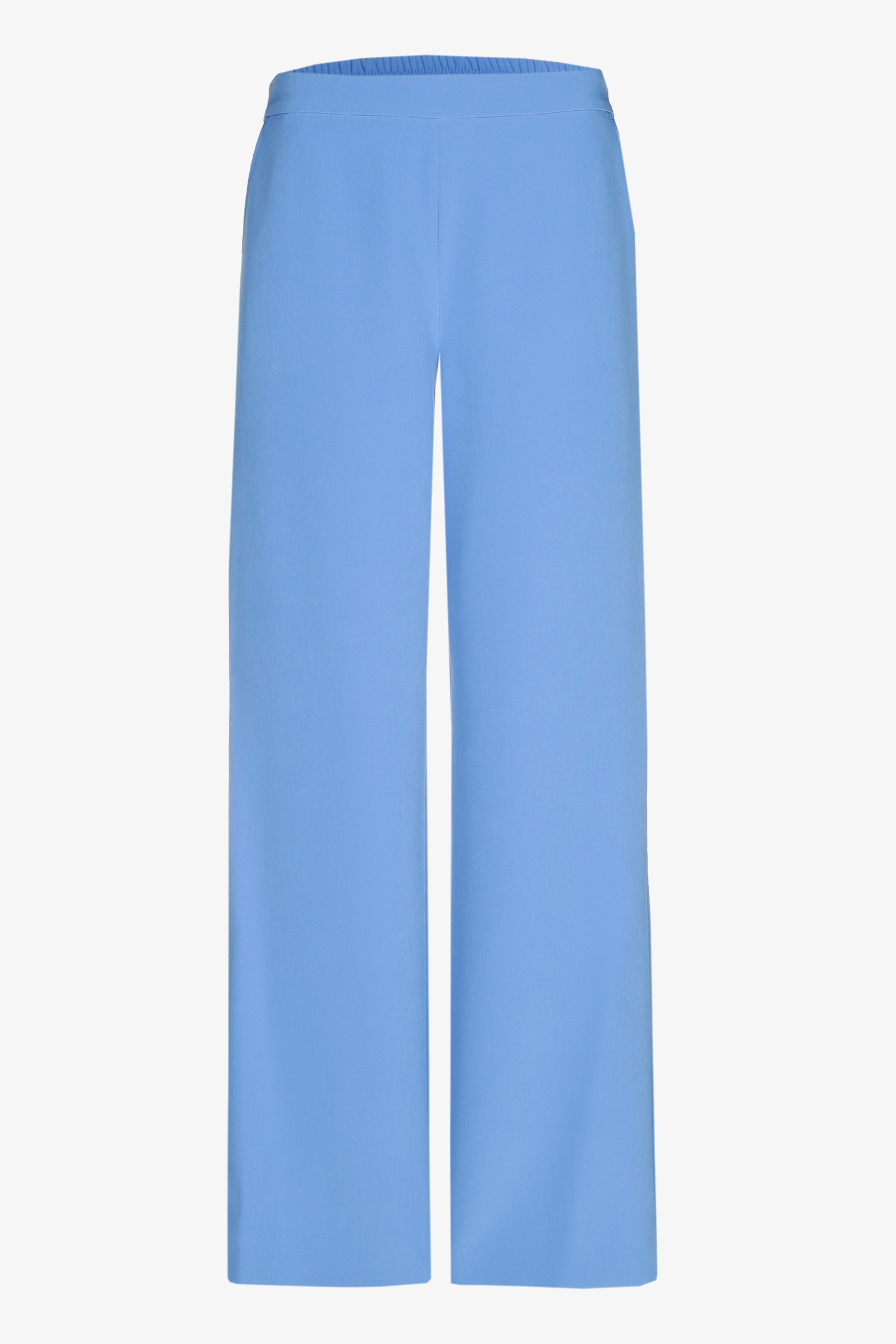 Soepelvallende broek met wijde pijpen