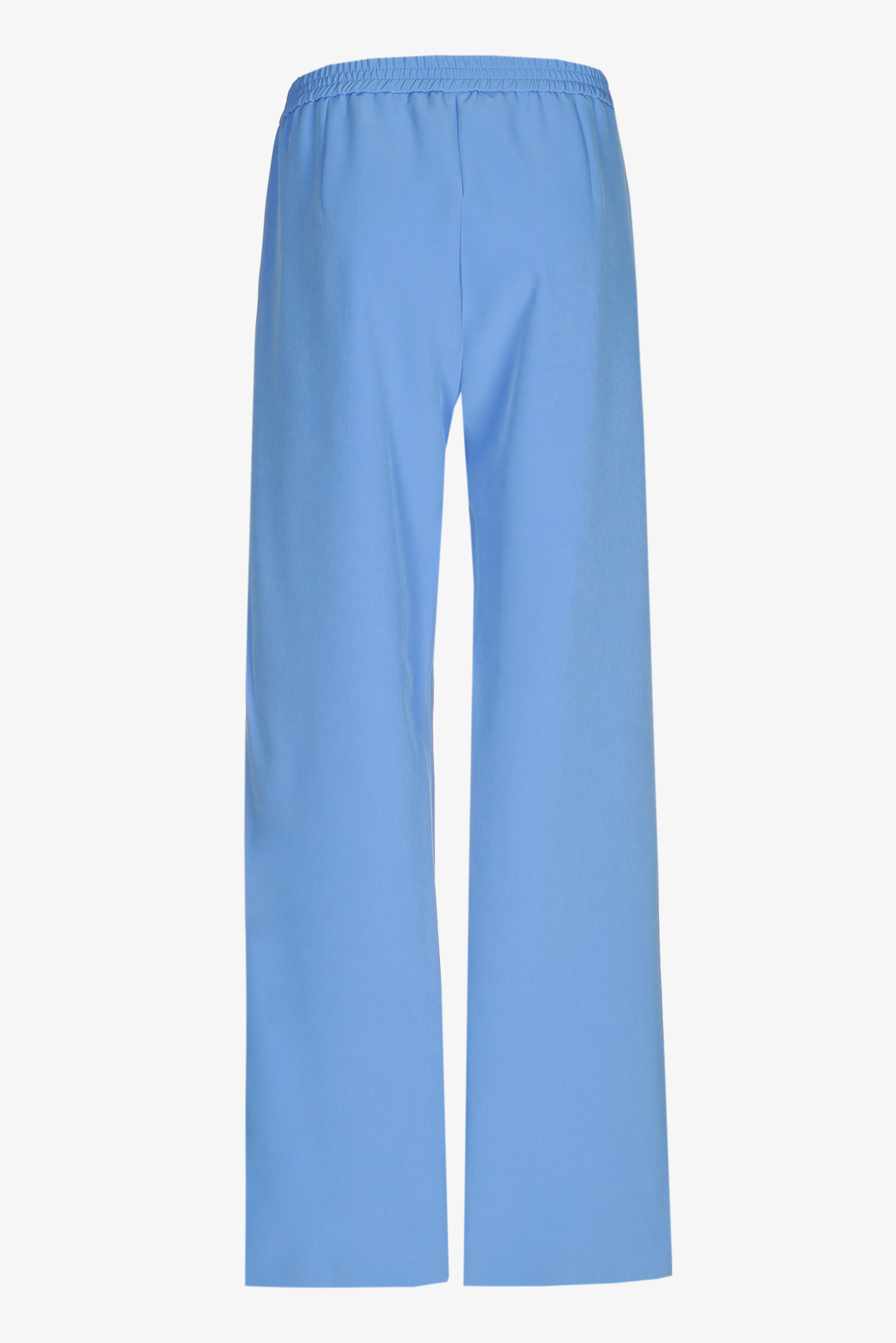 Soepelvallende broek met wijde pijpen
