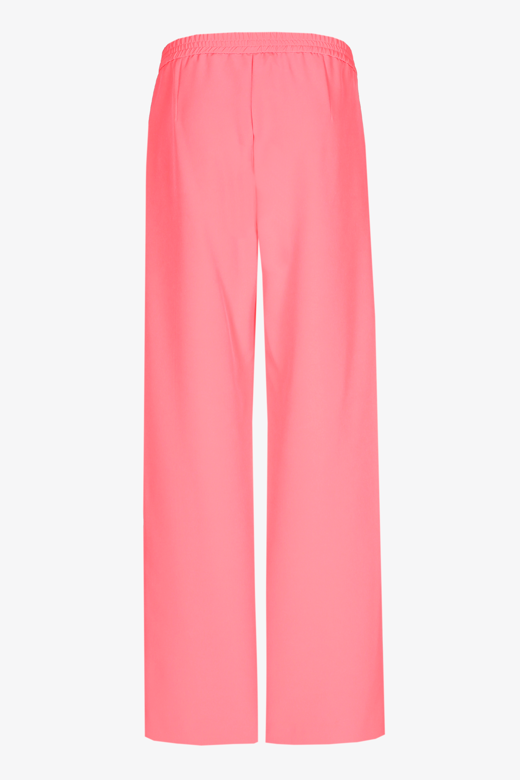 Soepelvallende broek met wijde pijpen