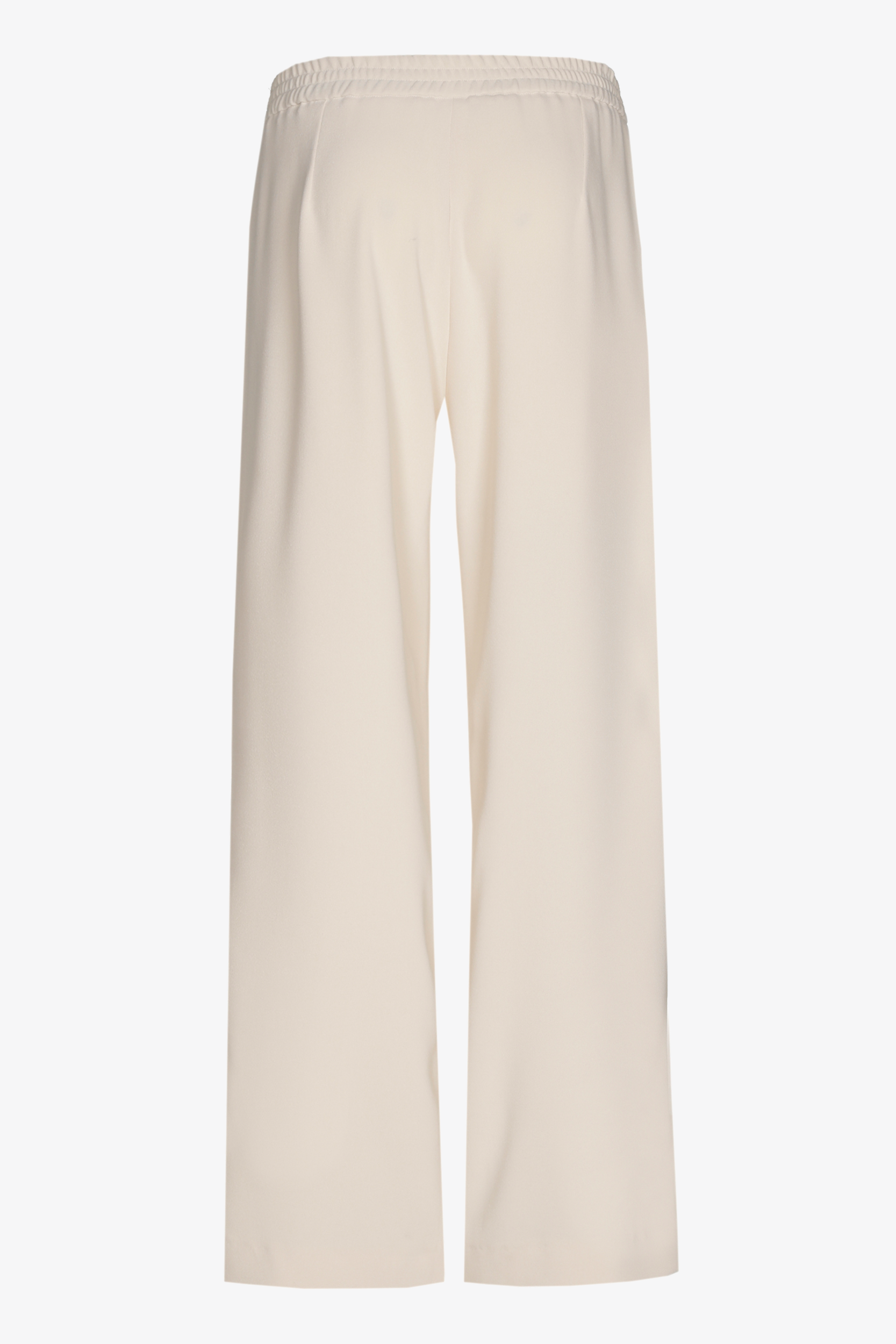 Geklede broek met wijde pijpen