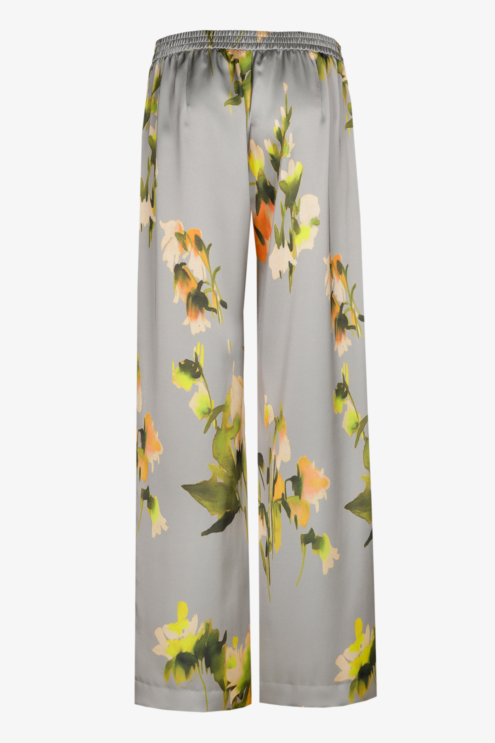 Pantalon à l'aspect satiné