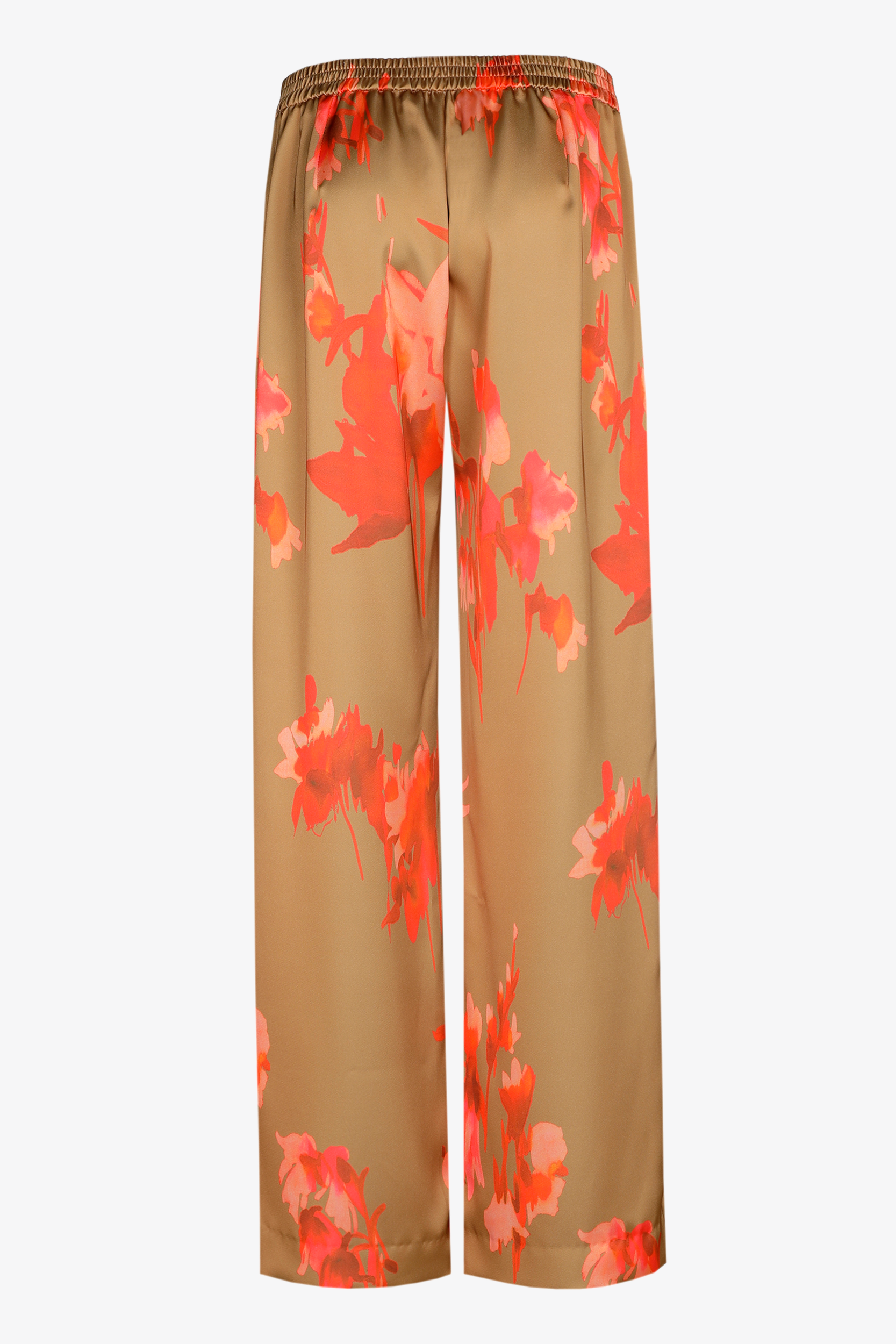 Pantalon à l'aspect satiné