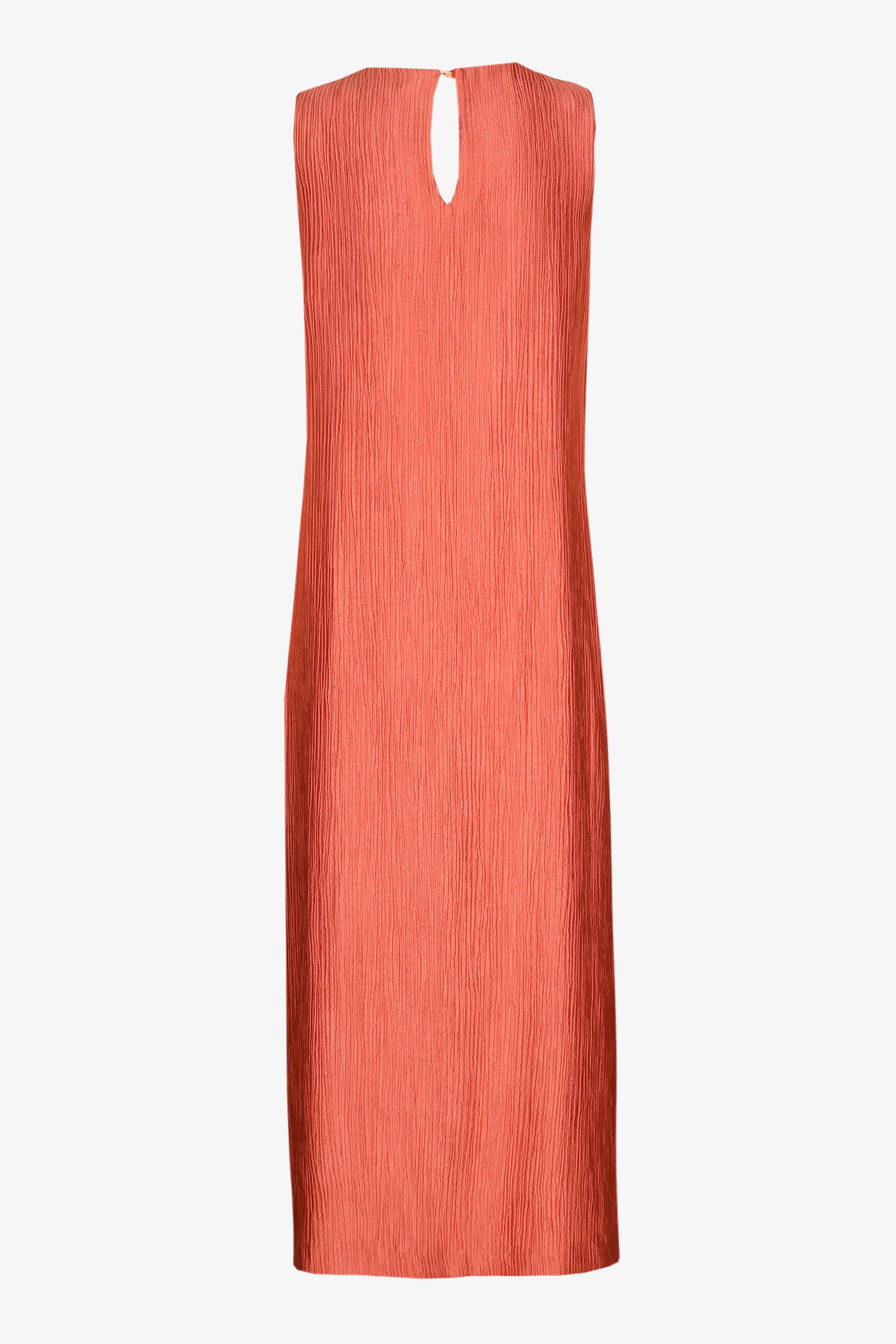 Straight sleeveless dress