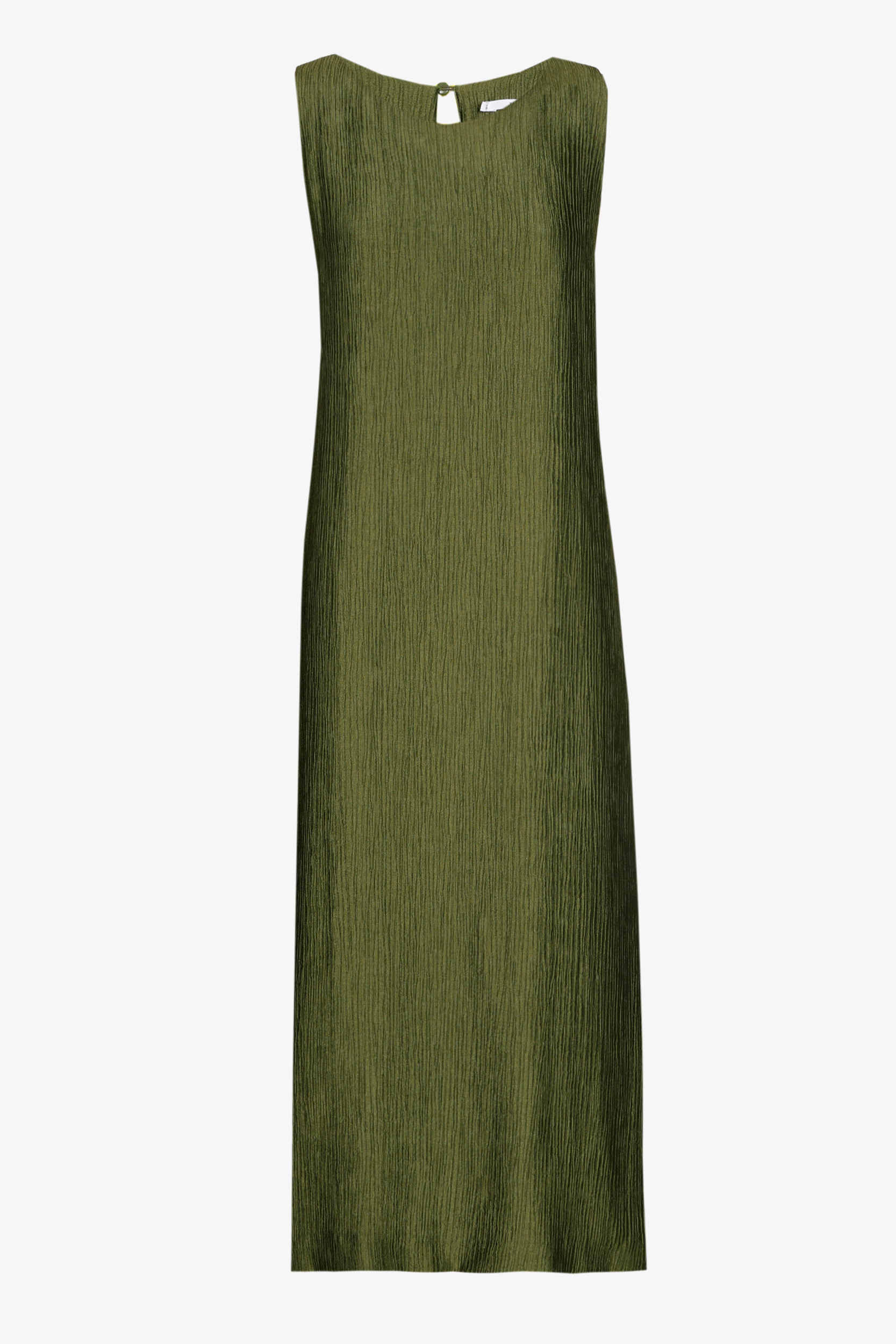 Straight sleeveless dress