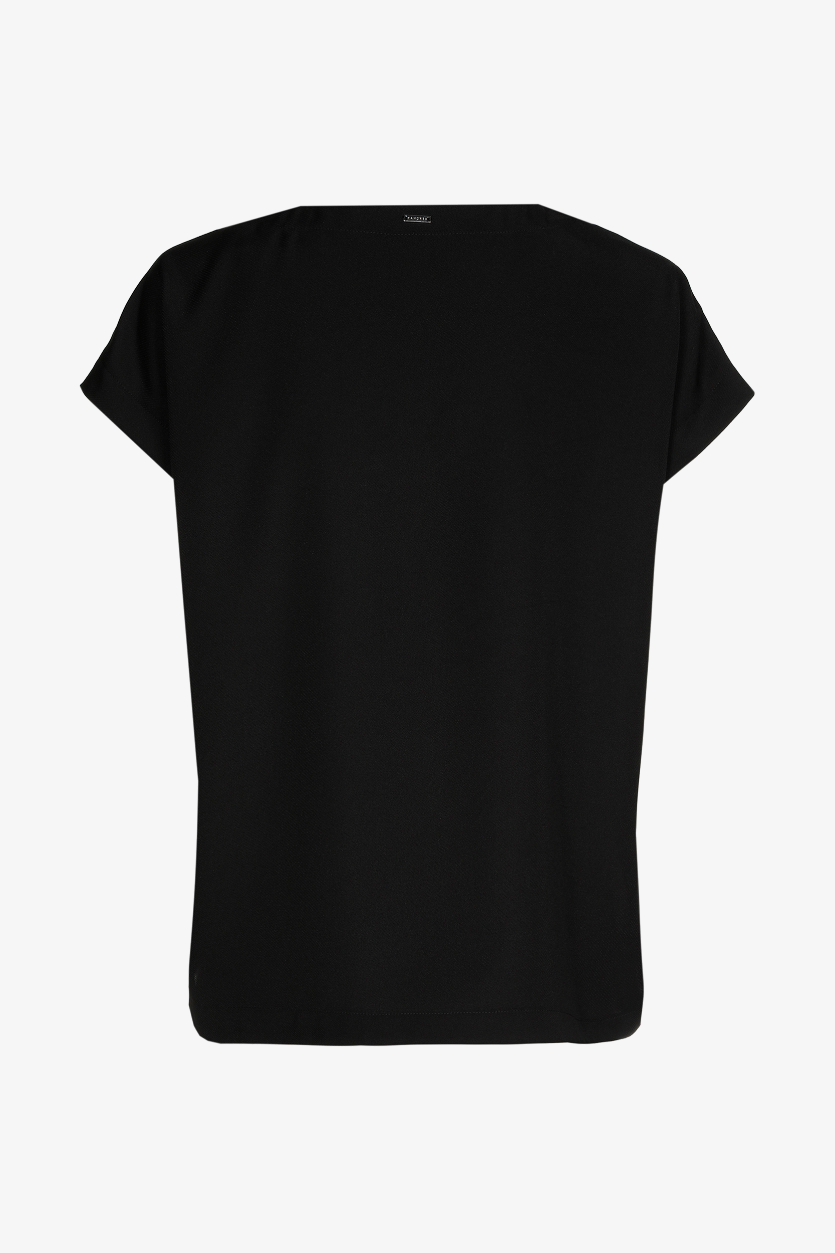 Sleeveless blouse with V-neck