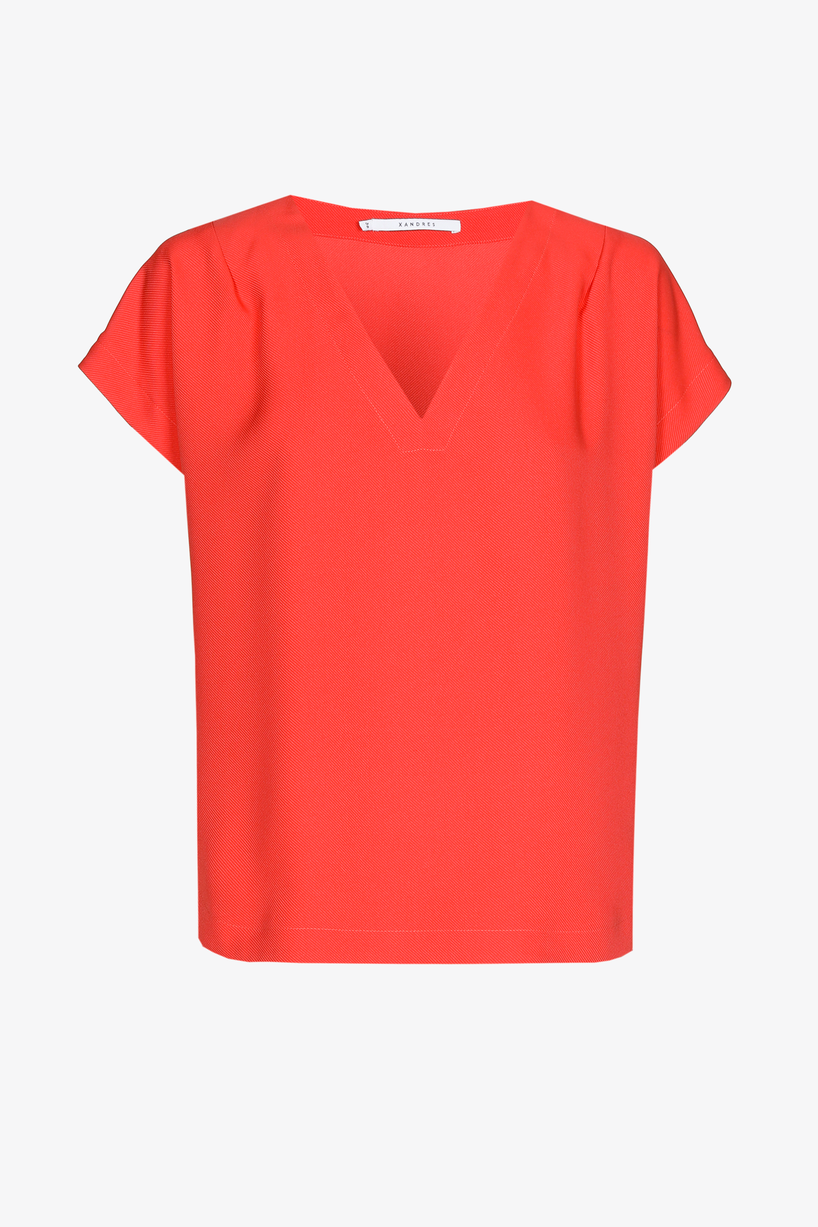 Blouse sans manches à encolure en V