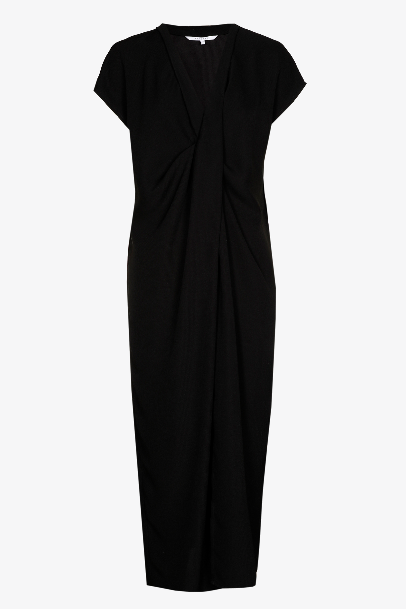 Robe élégante avec détail plissé