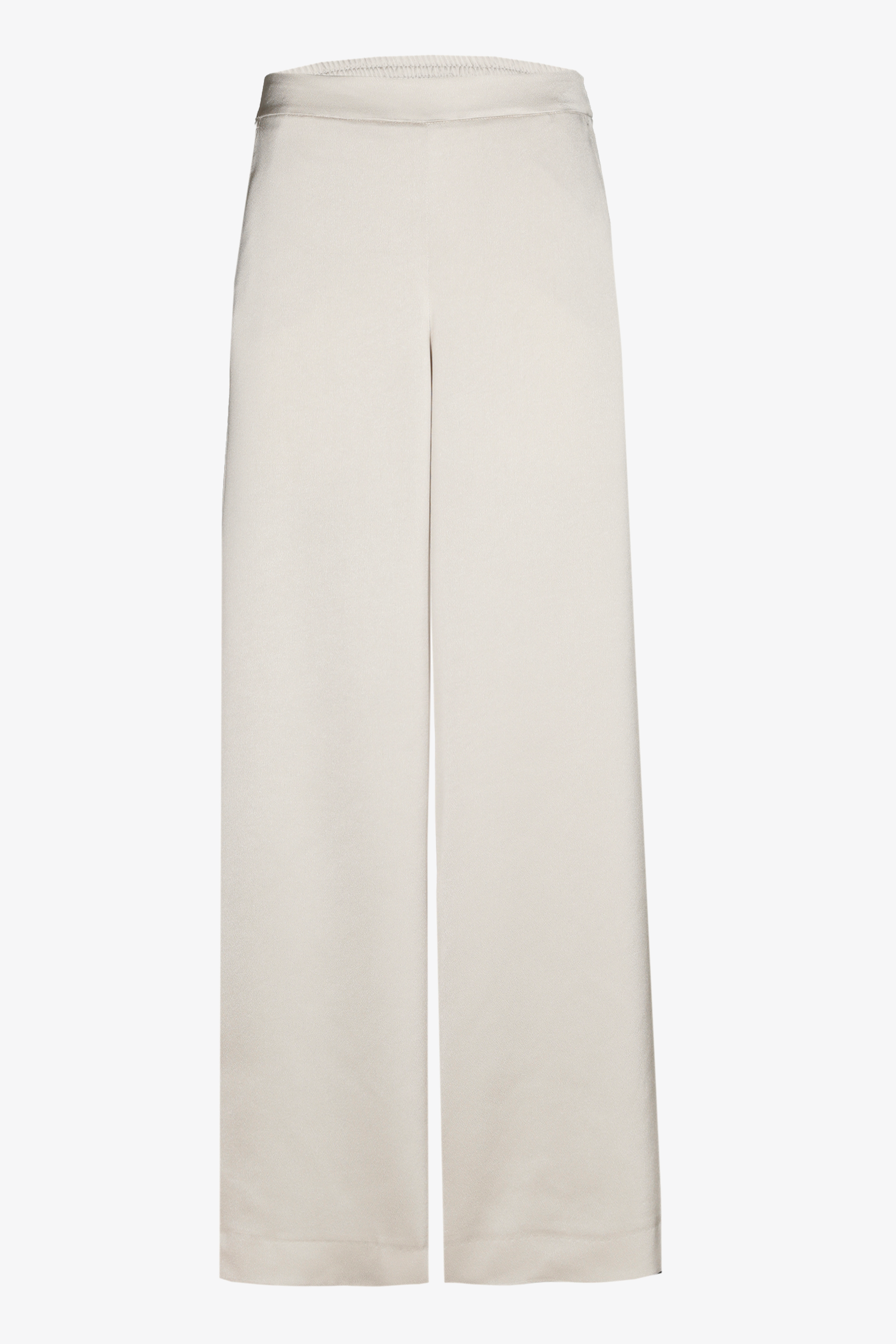 Pantalon en tissu brillant