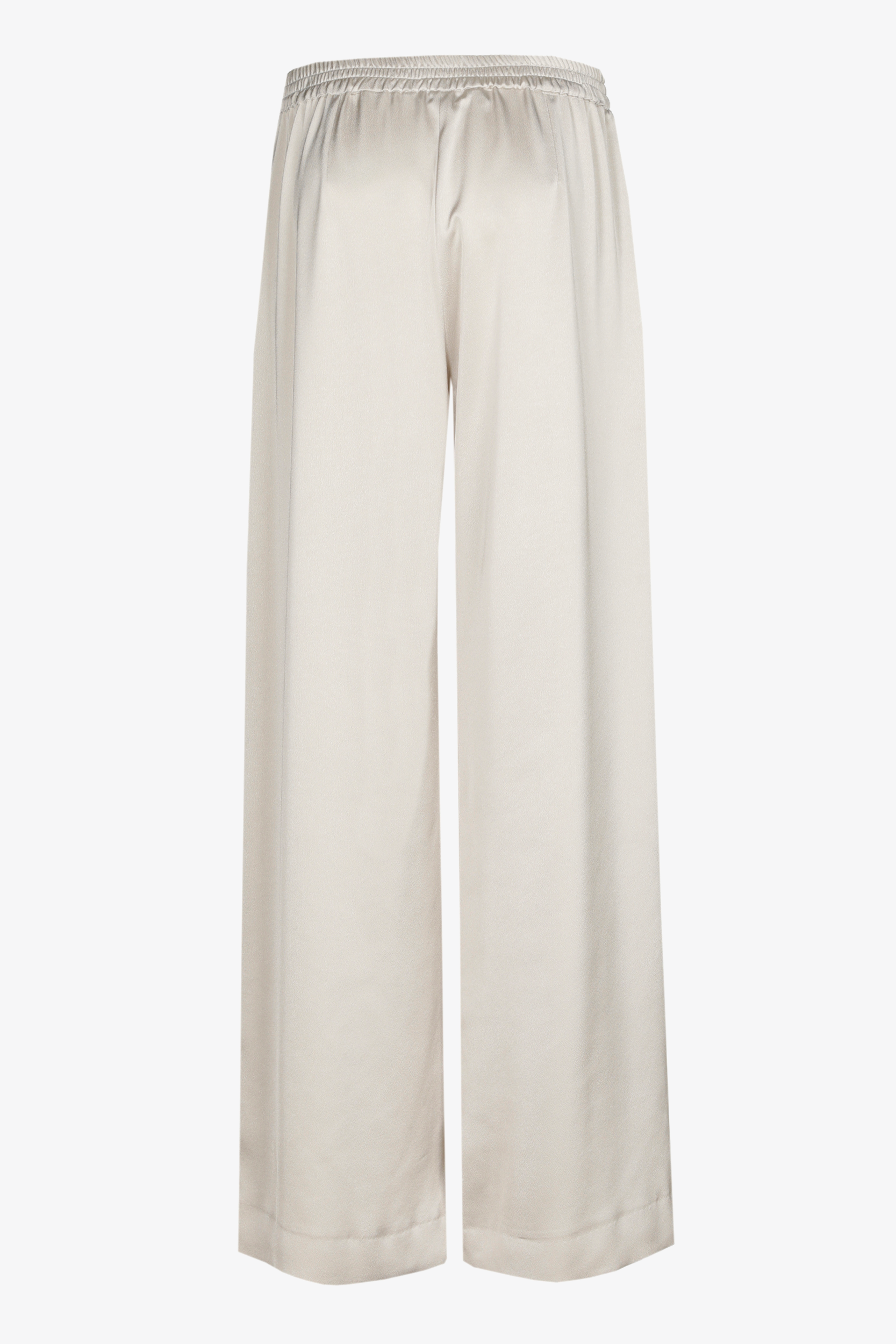 Pantalon en tissu brillant