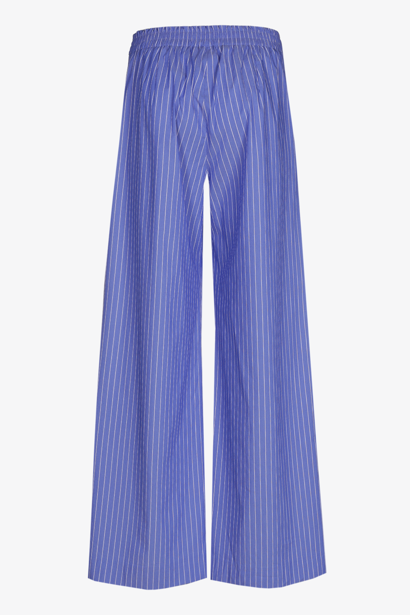 Gestreepte broek met wijde pijpen