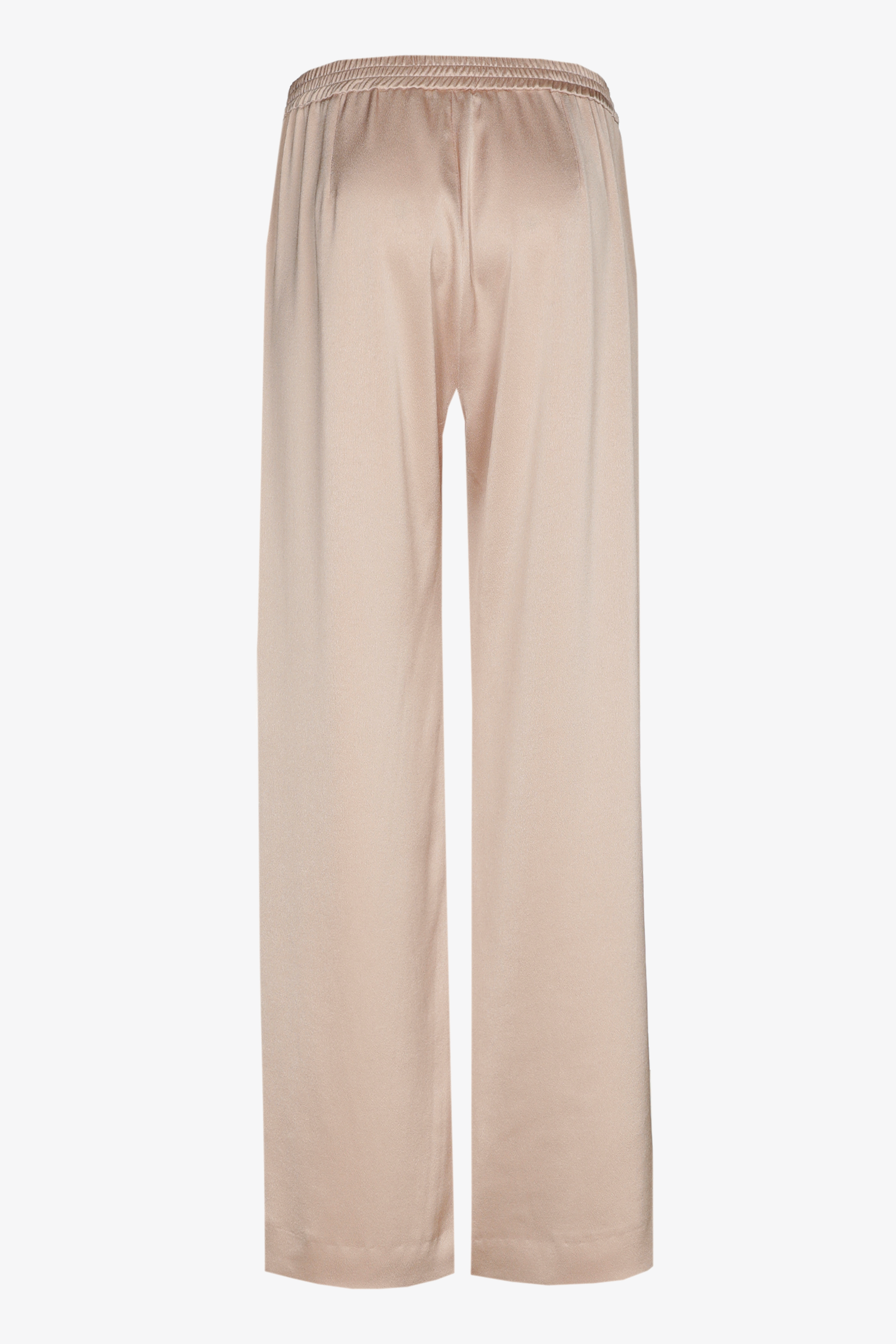 Geklede broek met satijnlook