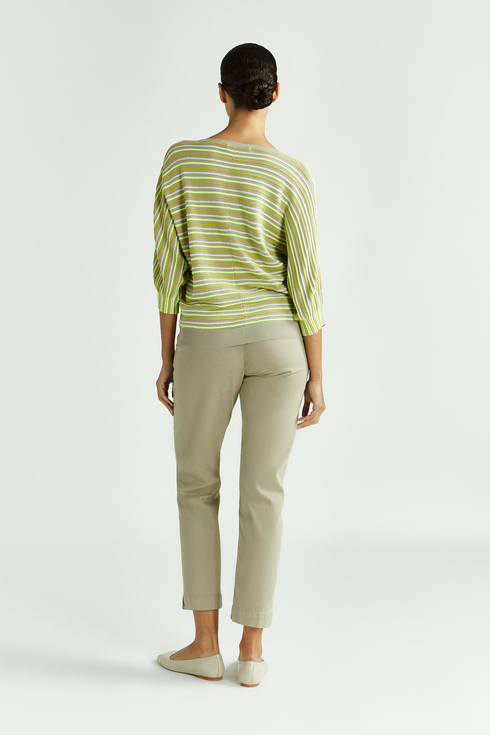 Pantalon doux à jambes larges