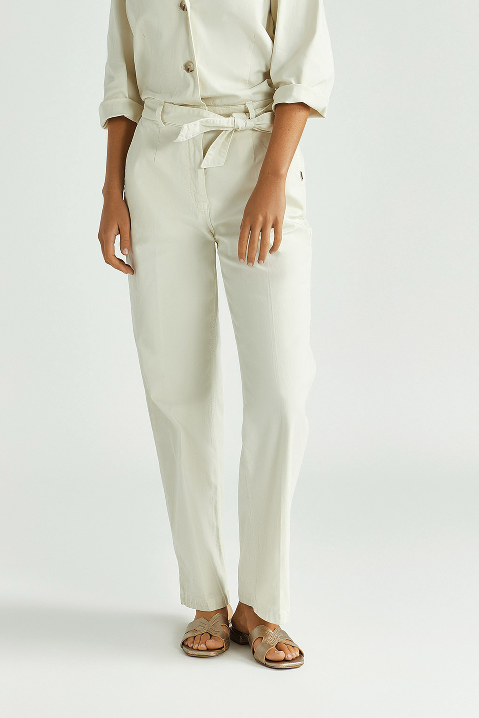 Jumpsuit met wijde pijpen