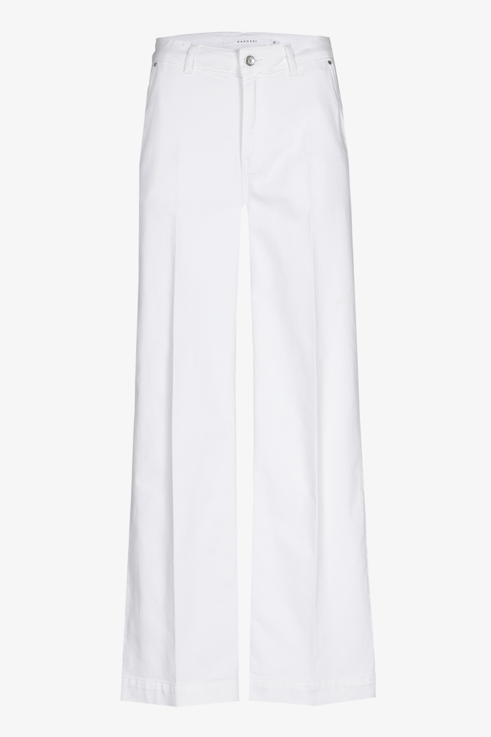 Jeansbroek met wijde pijpen