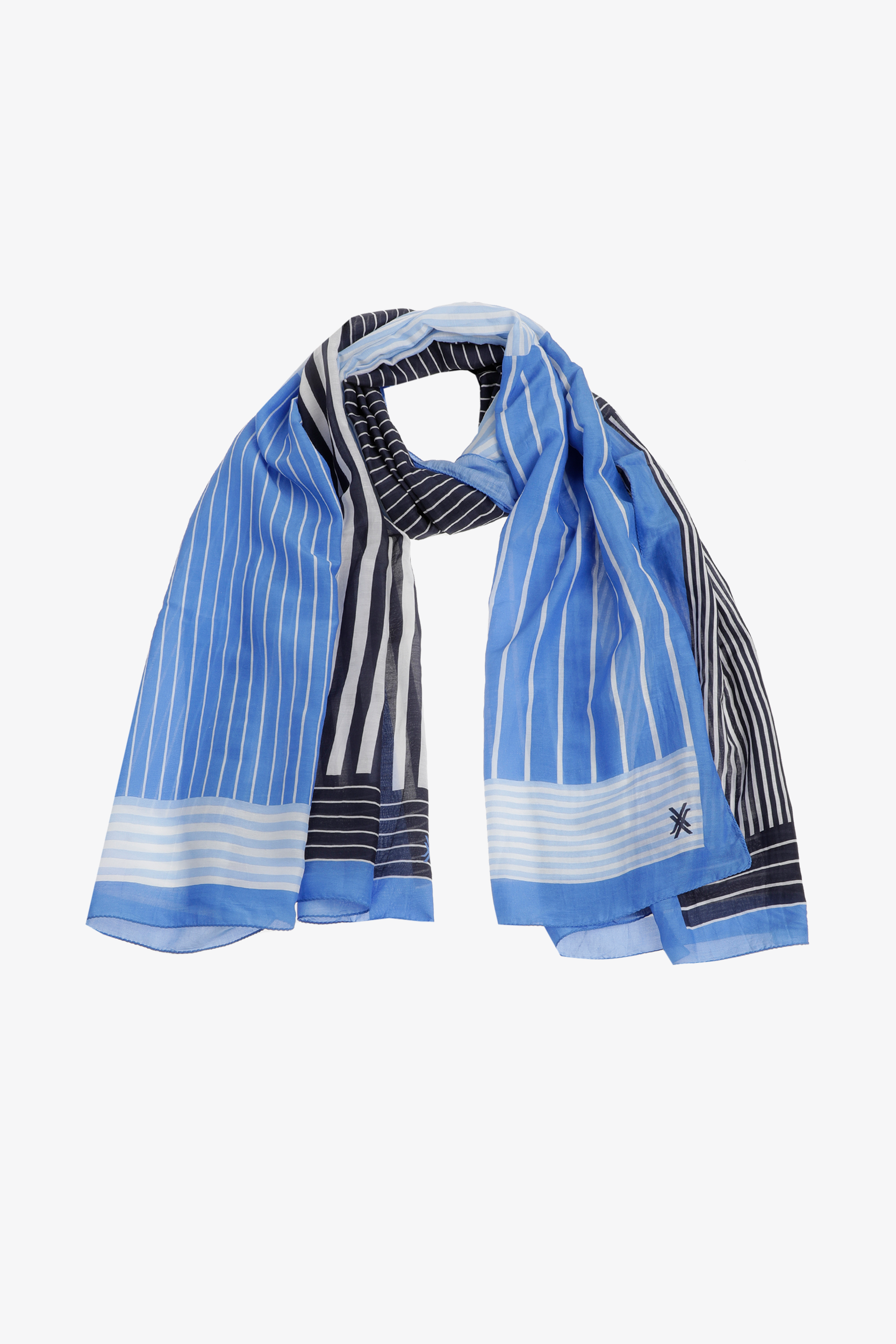 Écharpe à motif rayé