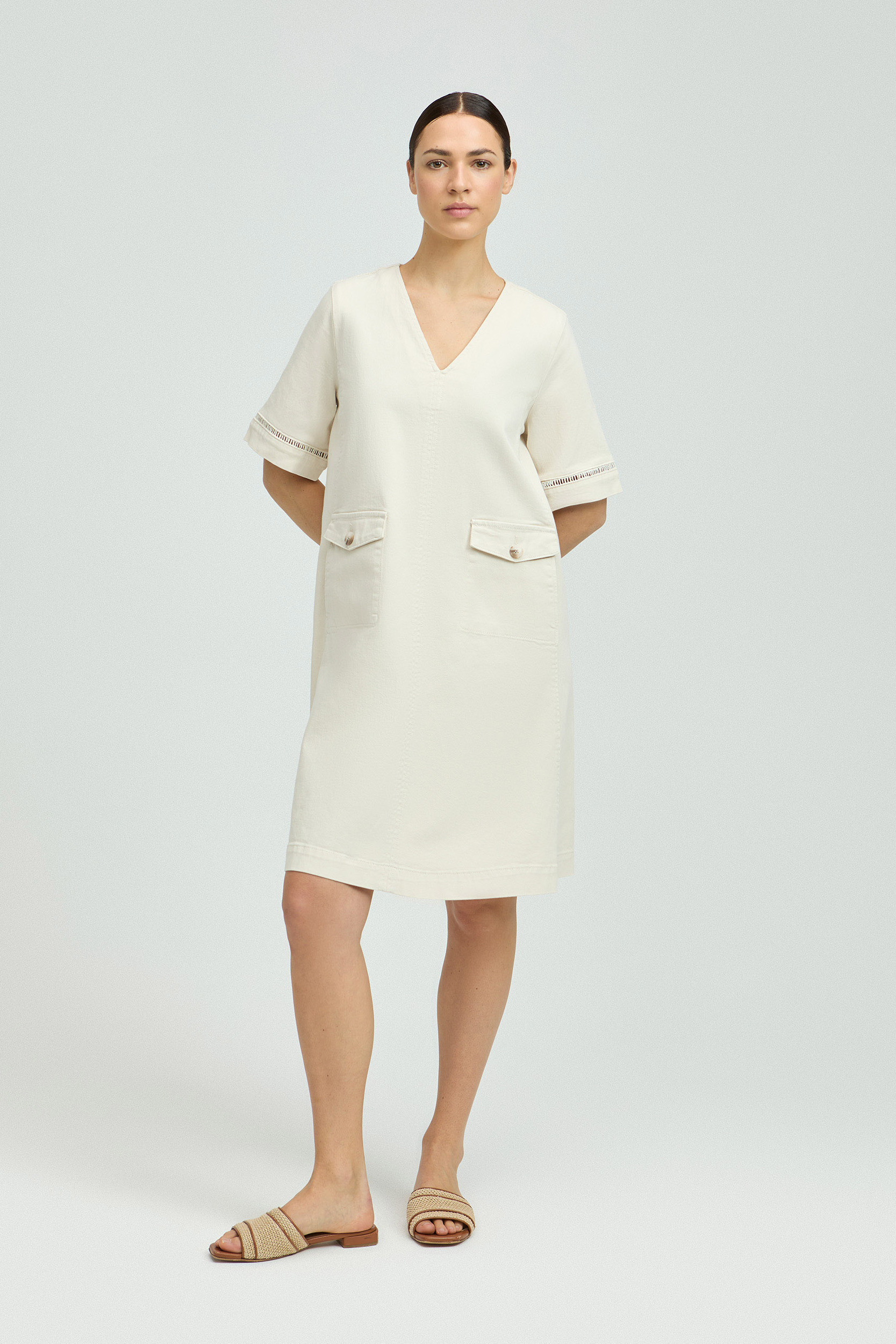 Robe ample en coton