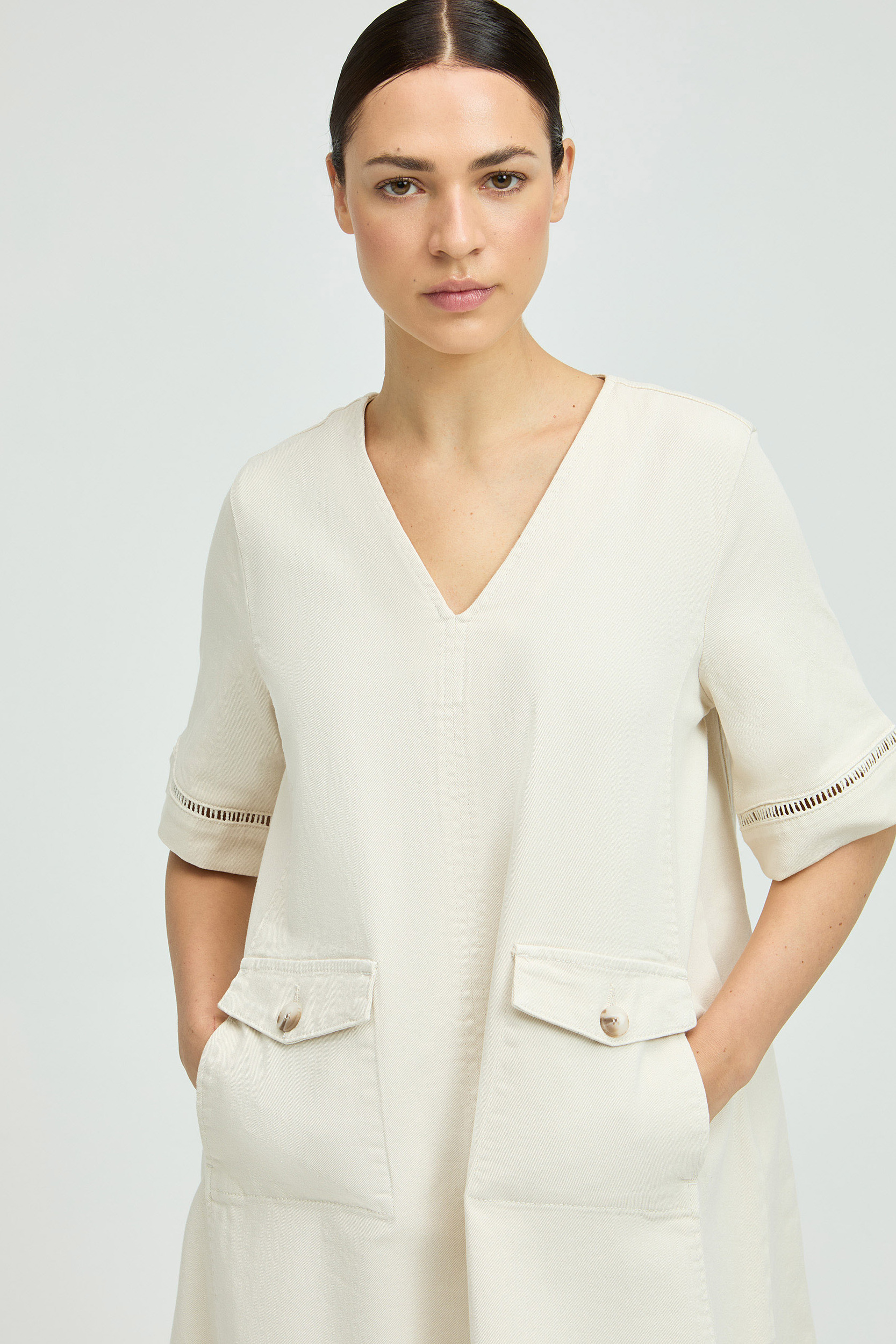 Robe ample en coton