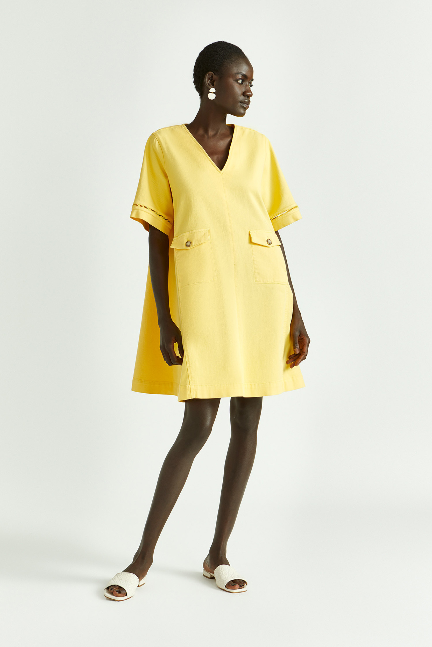 Robe ample en coton